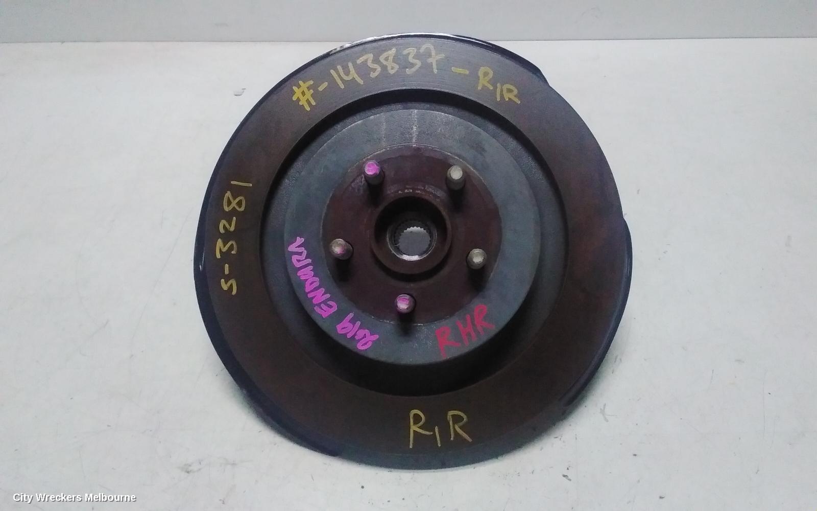 FORD ENDURA RIGHT REAR HUB ASSEMBLY, AWD, CA, 09/2018 - 06/2020