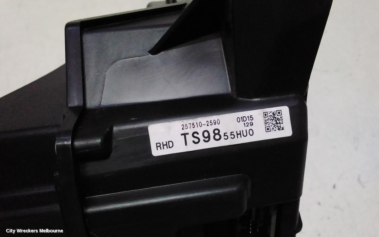 MAZDA CX9 INSTRUMENT CLUSTER, HEADS UP DISPLAY UNIT, TC, 07/2016 - 12/2024