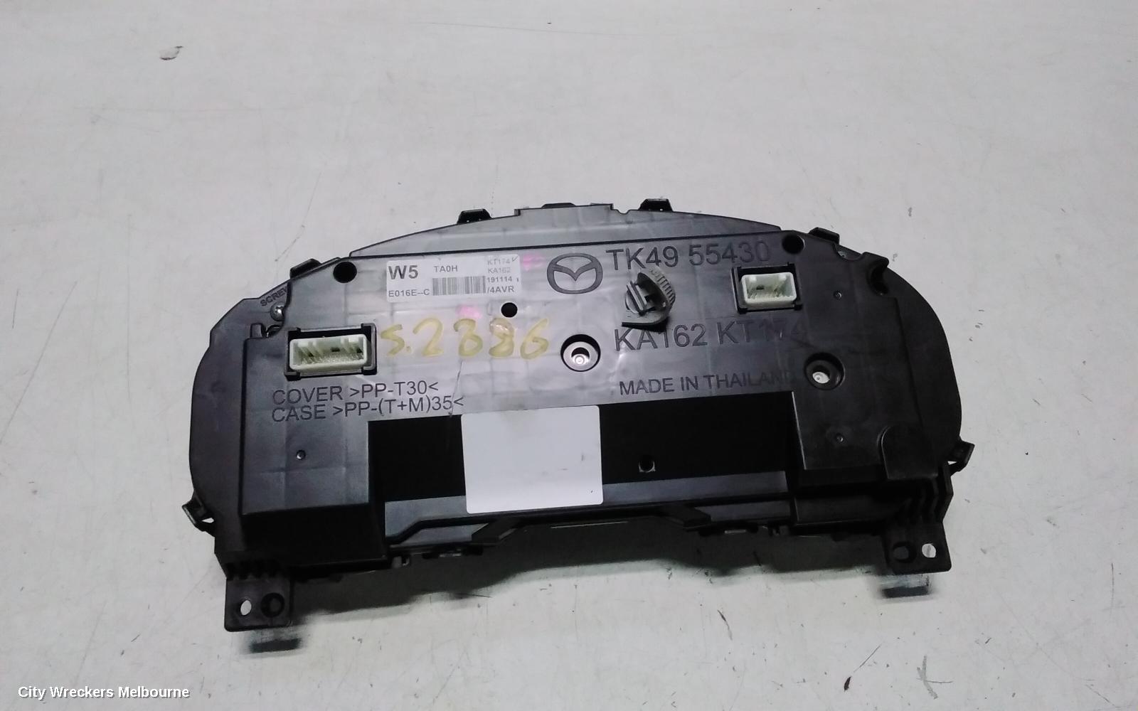 MAZDA CX9 INSTRUMENT CLUSTER, TC, INSTRUMENT CLUSTER, PETROL, AUTO T/M, TOURING/SPORT/GT, 07/2016 - 12/2024