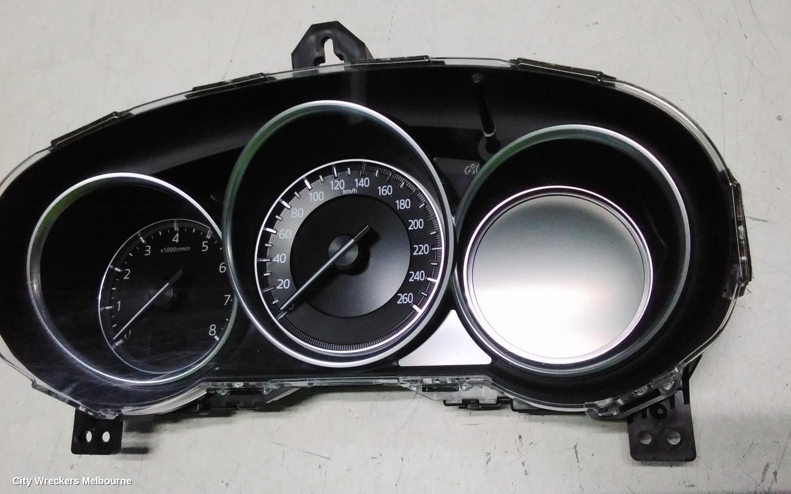 MAZDA CX9 INSTRUMENT CLUSTER, TC, INSTRUMENT CLUSTER, PETROL, AUTO T/M, TOURING/SPORT/GT, 07/2016 - 12/2024
