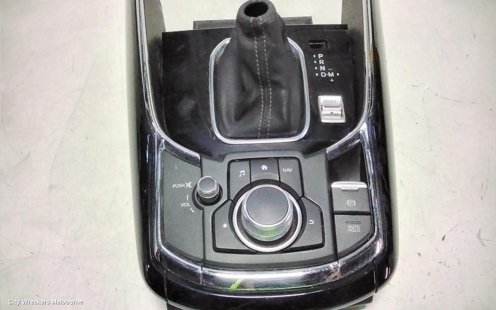 MAZDA CX9 GEAR STICK/SHIFTER, TC, AUTO T/M, 07/2016 - 12/2024