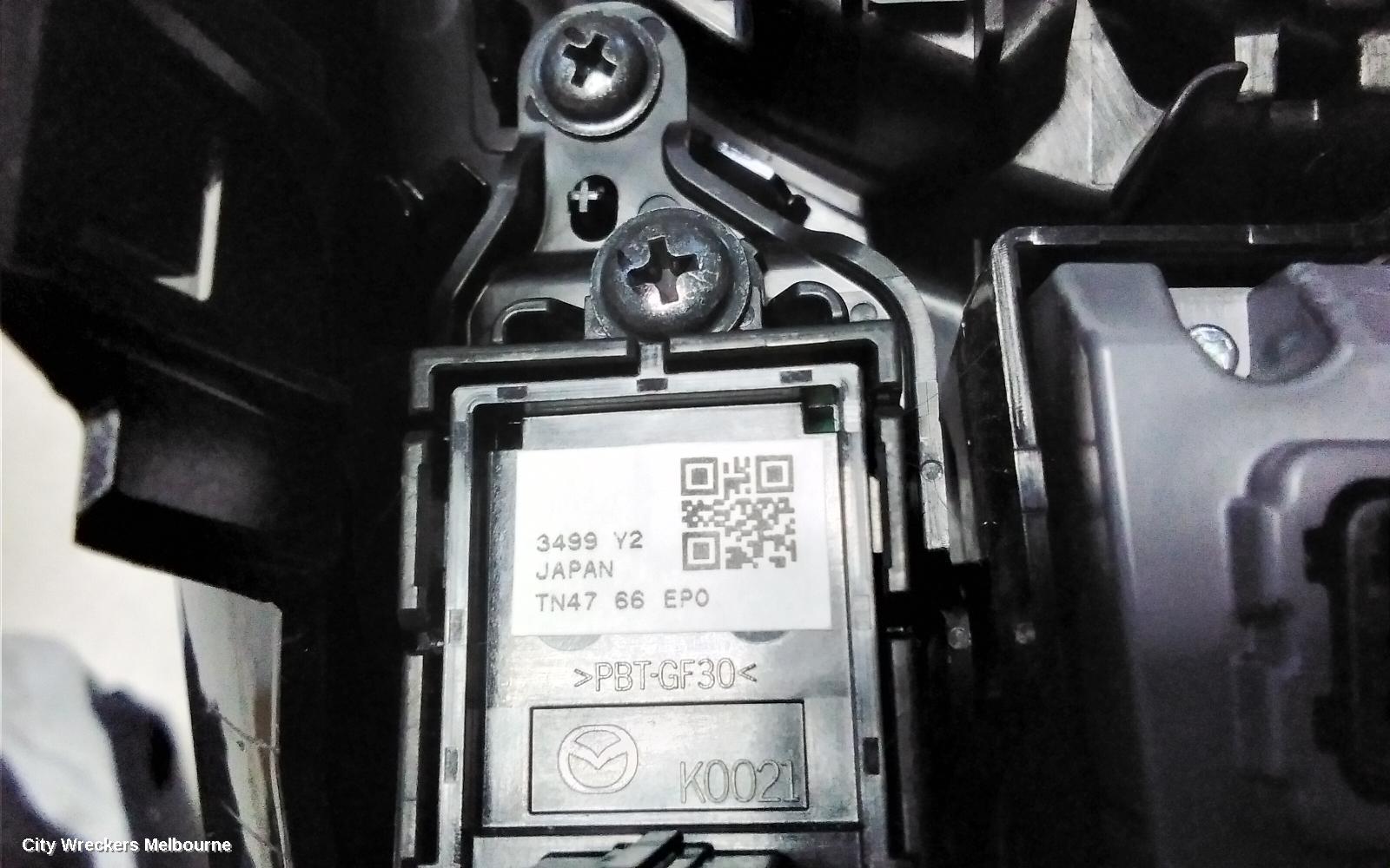 MAZDA CX9 GEAR STICK/SHIFTER, TC, AUTO T/M, 07/2016 - 12/2024