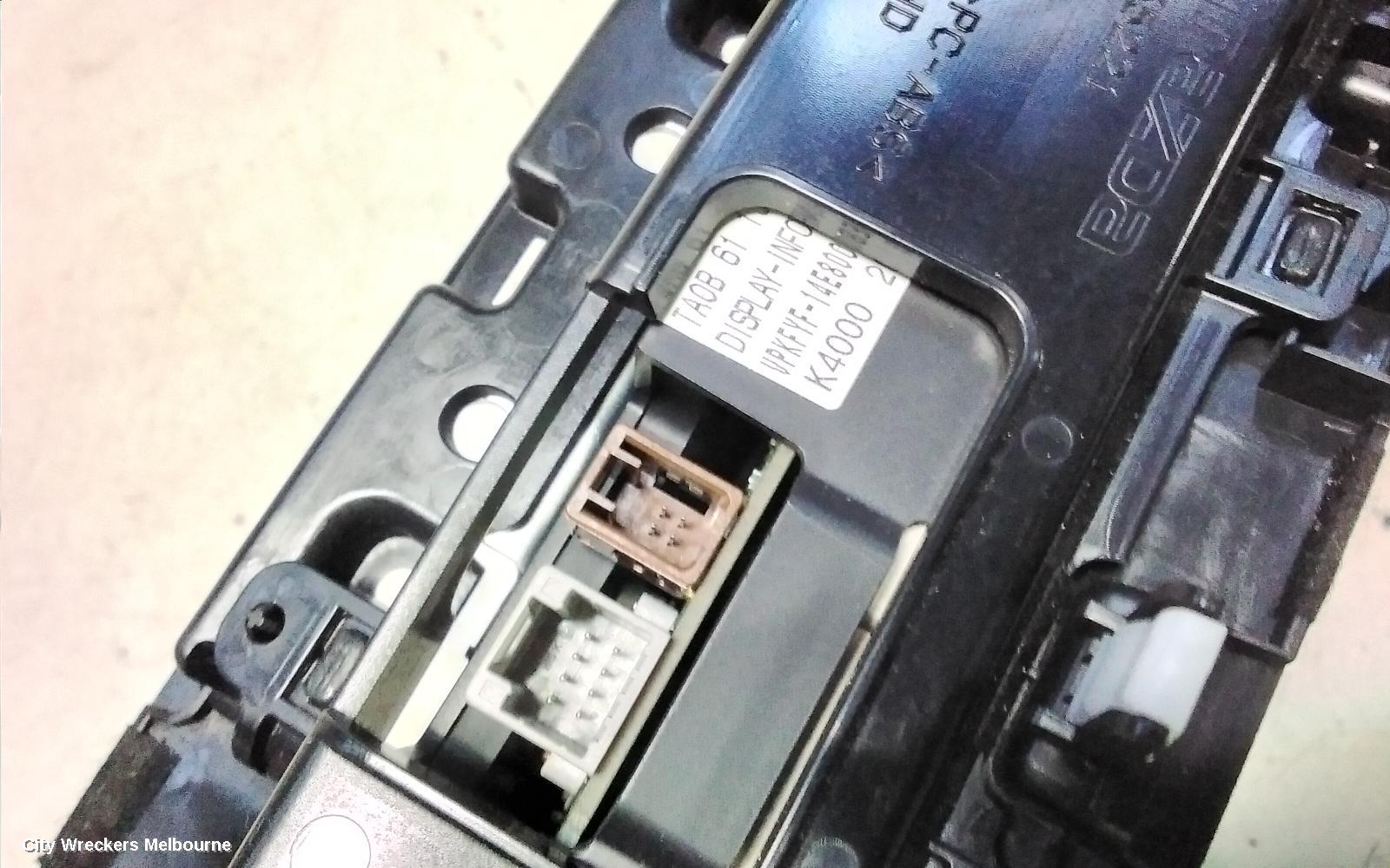 MAZDA CX9 RADIO/CD/DVD/SAT/TV, DISPLAY UNIT, 9IN TOUCHSCREEN, TC, 01/2020 - 12/2024