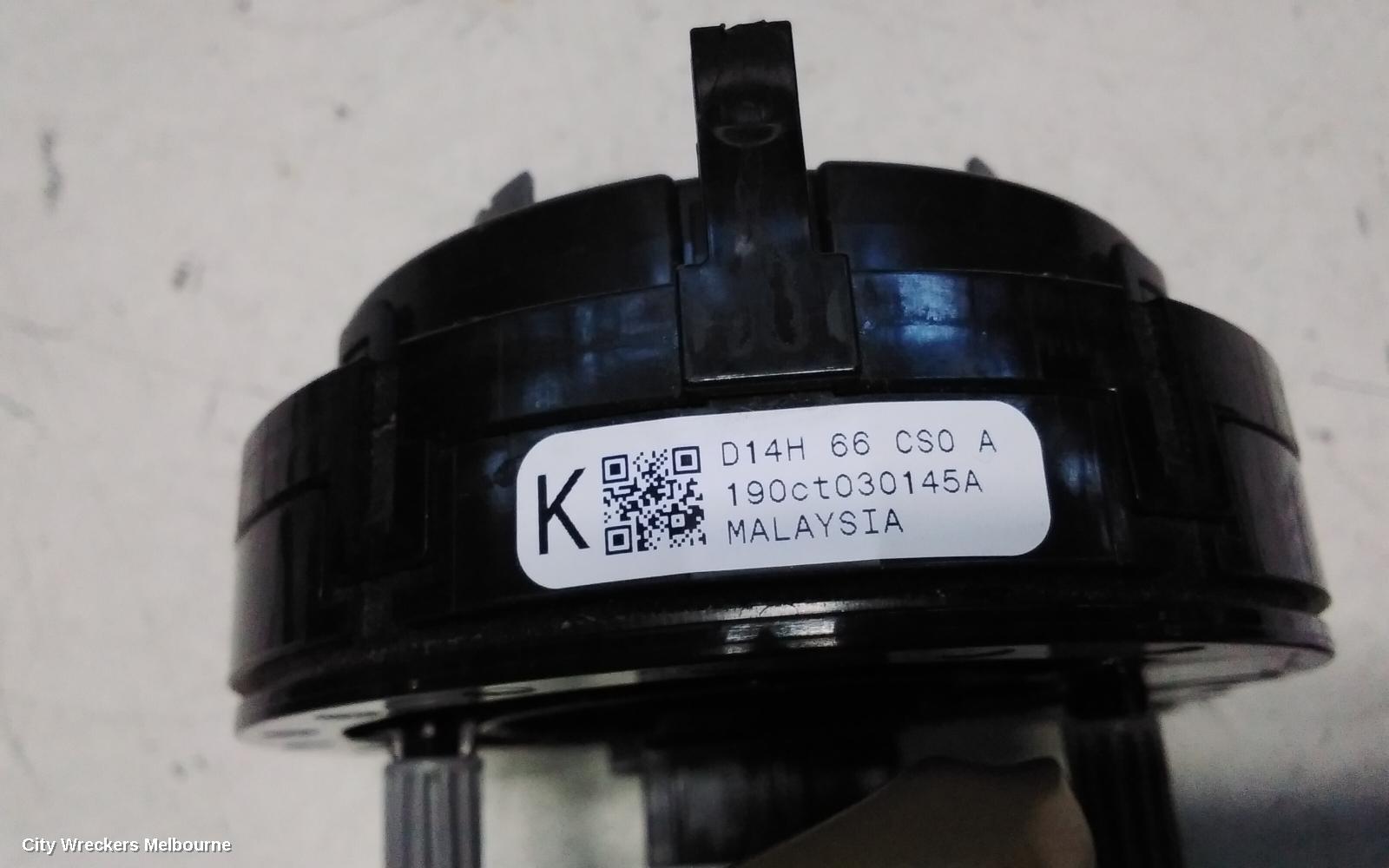 MAZDA CX9 AIRBAG MODULE/SENSOR, CLOCKSPRING, TC, 07/2016 - 12/2024
