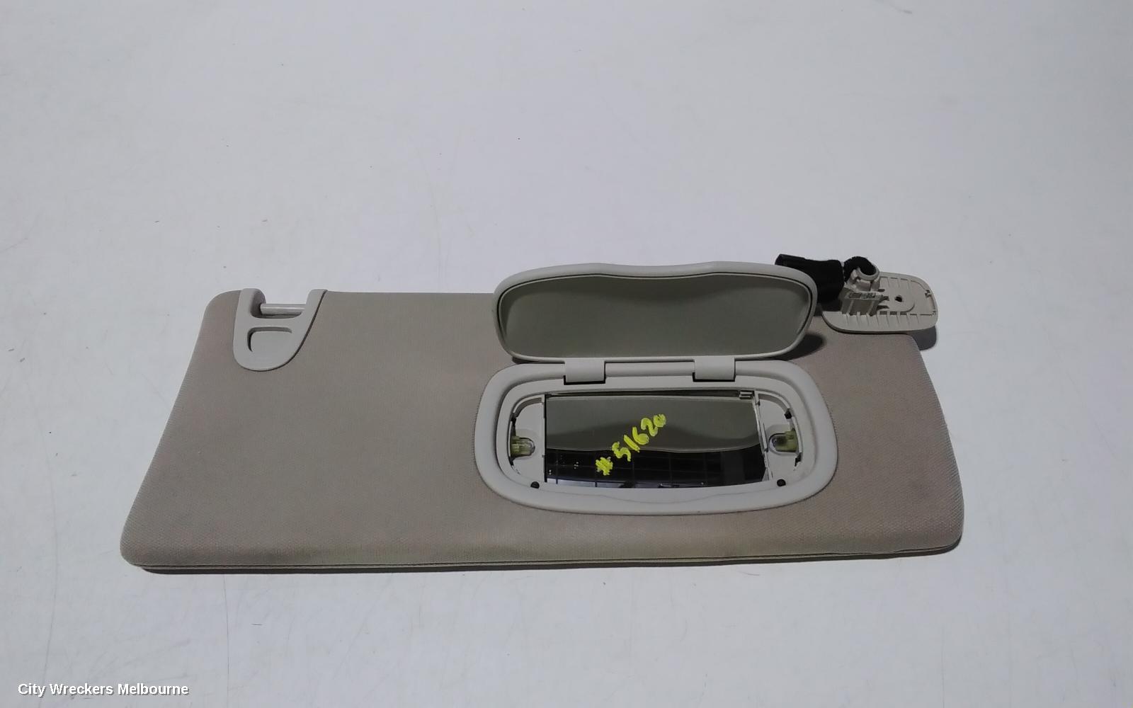 JEEP CHEROKEE SUNVISOR, KL, RH SIDE, 02/2014 ONWARDS