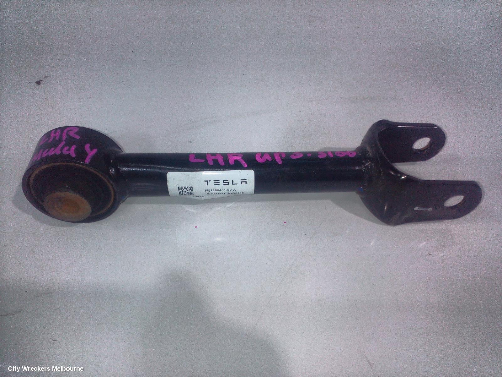TESLA MODEL Y LEFT REAR TRAILING ARM, 1ST GEN, UPPER CONTROL ARM-REAR, 03/2022 - 02/2025