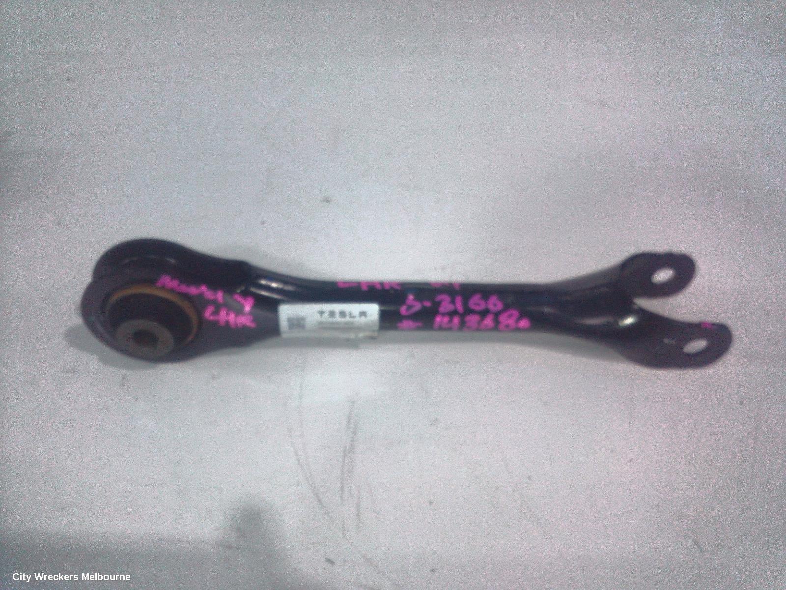 TESLA MODEL Y LEFT REAR TRAILING ARM, 1ST GEN, UPPER CONTROL ARM-REAR, 03/2022 - 02/2025
