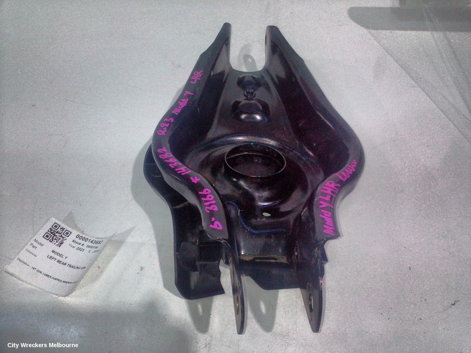 TESLA MODEL Y LEFT REAR TRAILING ARM, 1ST GEN, LOWER CONTROL ARM-REAR, 03/2022 - 02/2025