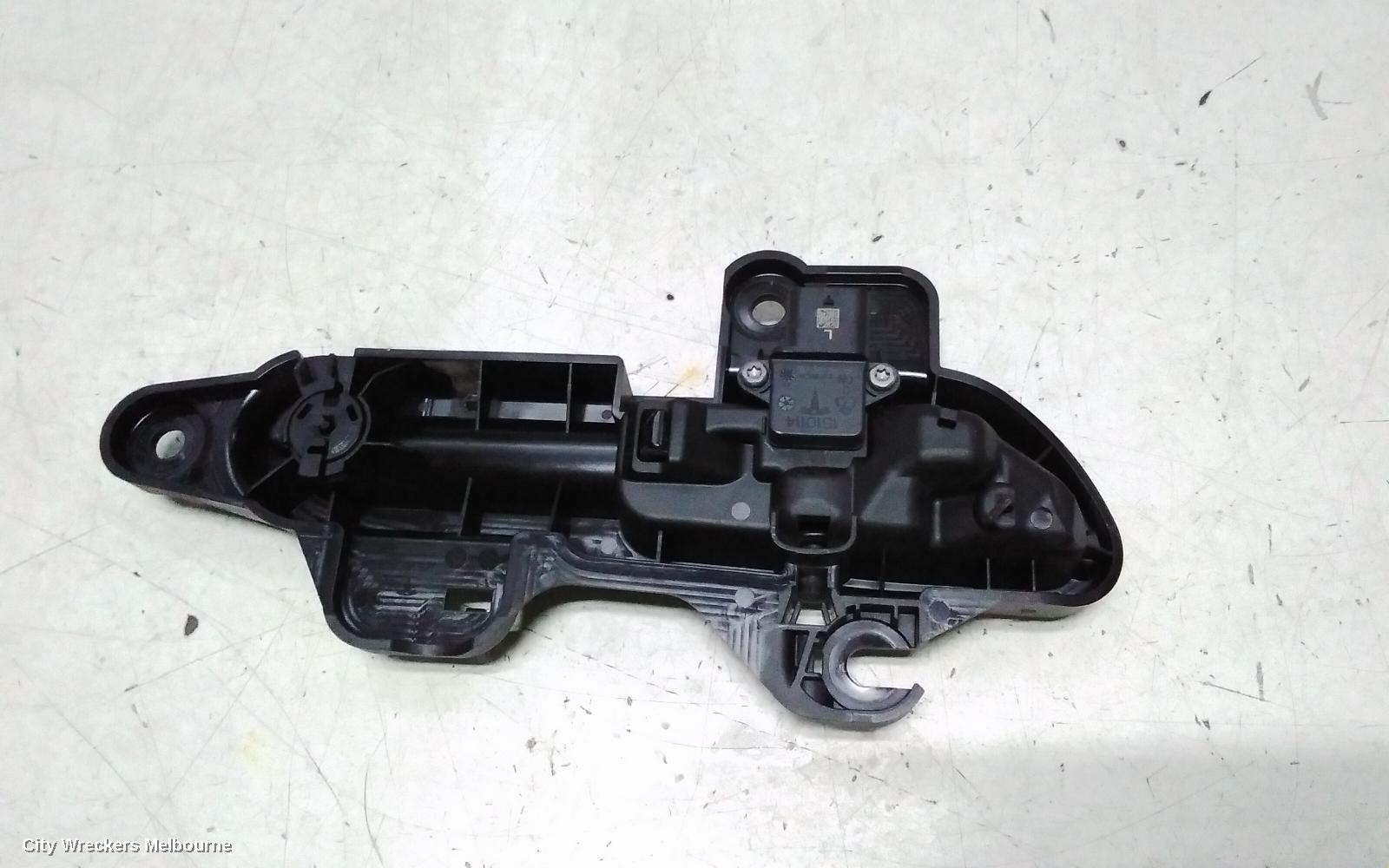 TESLA MODEL Y DOOR HANDLE, 1ST GEN, OUTER, LH REAR, GLOSS BLACK, 03/2022 ONWARDS