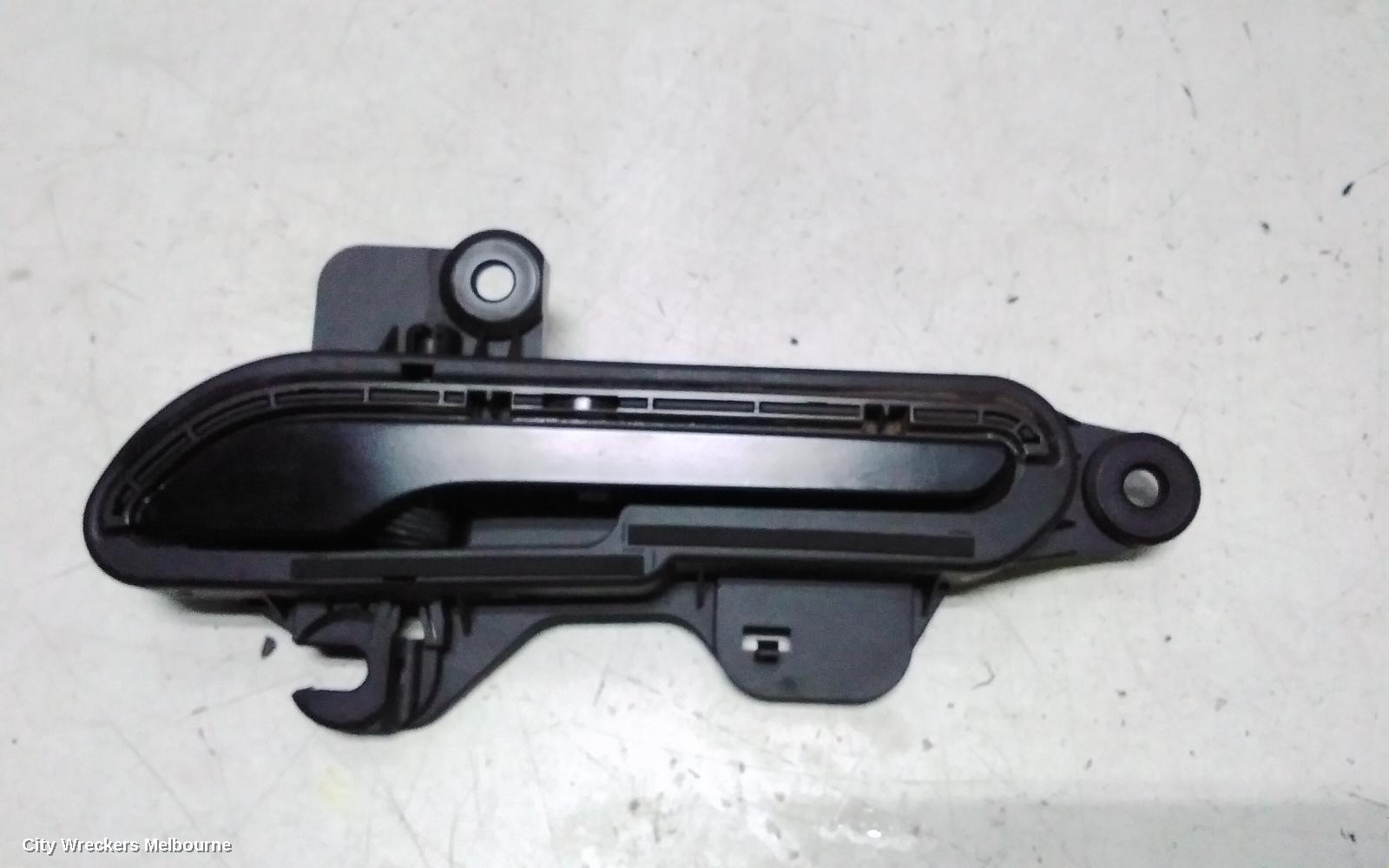 TESLA MODEL Y DOOR HANDLE, 1ST GEN, OUTER, LH REAR, GLOSS BLACK, 03/2022 ONWARDS