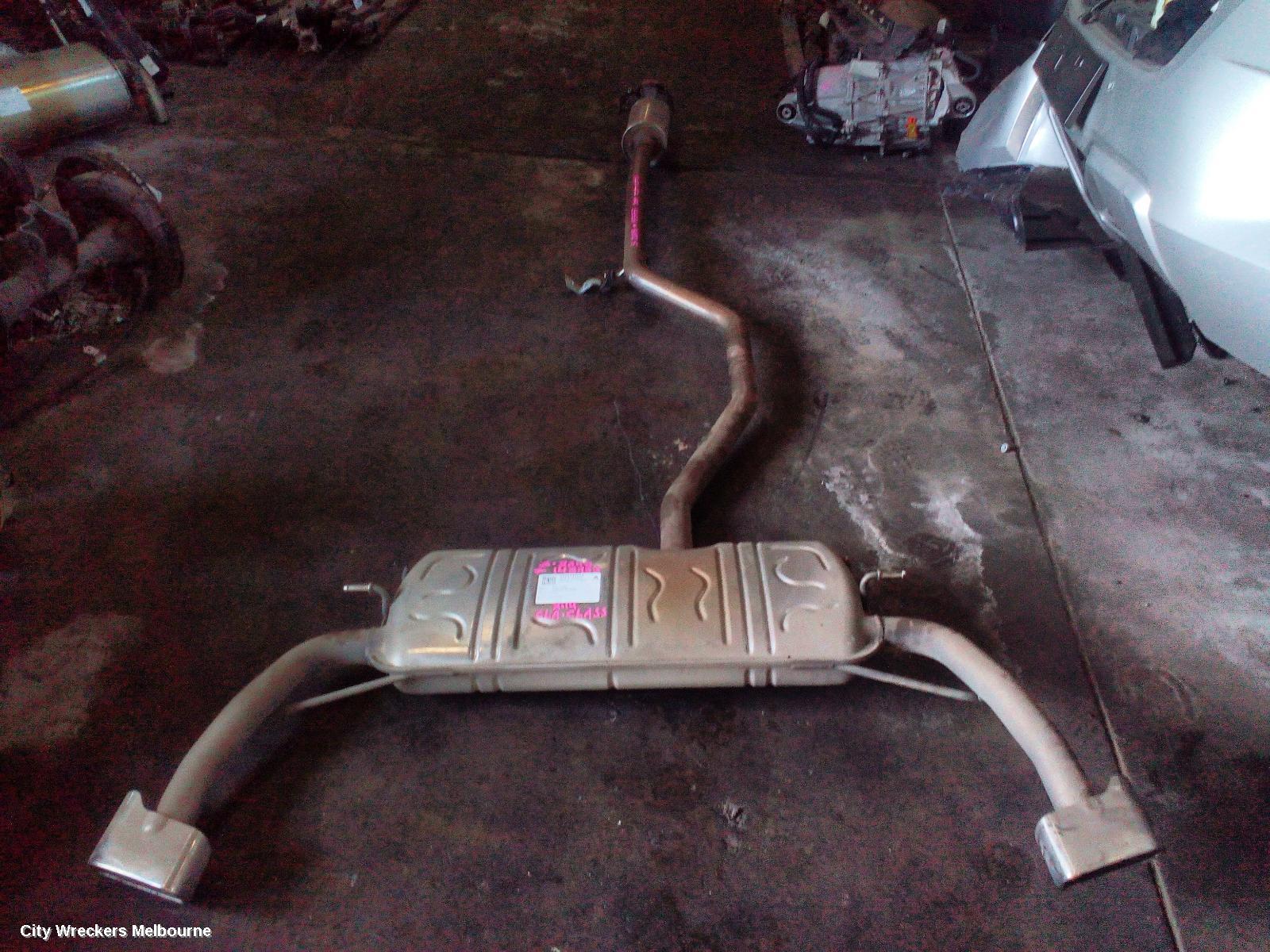 MERCEDES CLA CLASS EXHAUST SYSTEM, C117, 10/2013 - 02/2019
