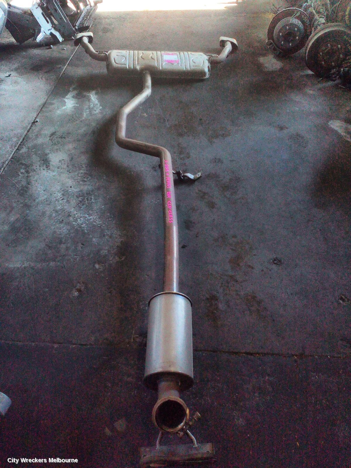 MERCEDES CLA CLASS EXHAUST SYSTEM, C117, 10/2013 - 02/2019