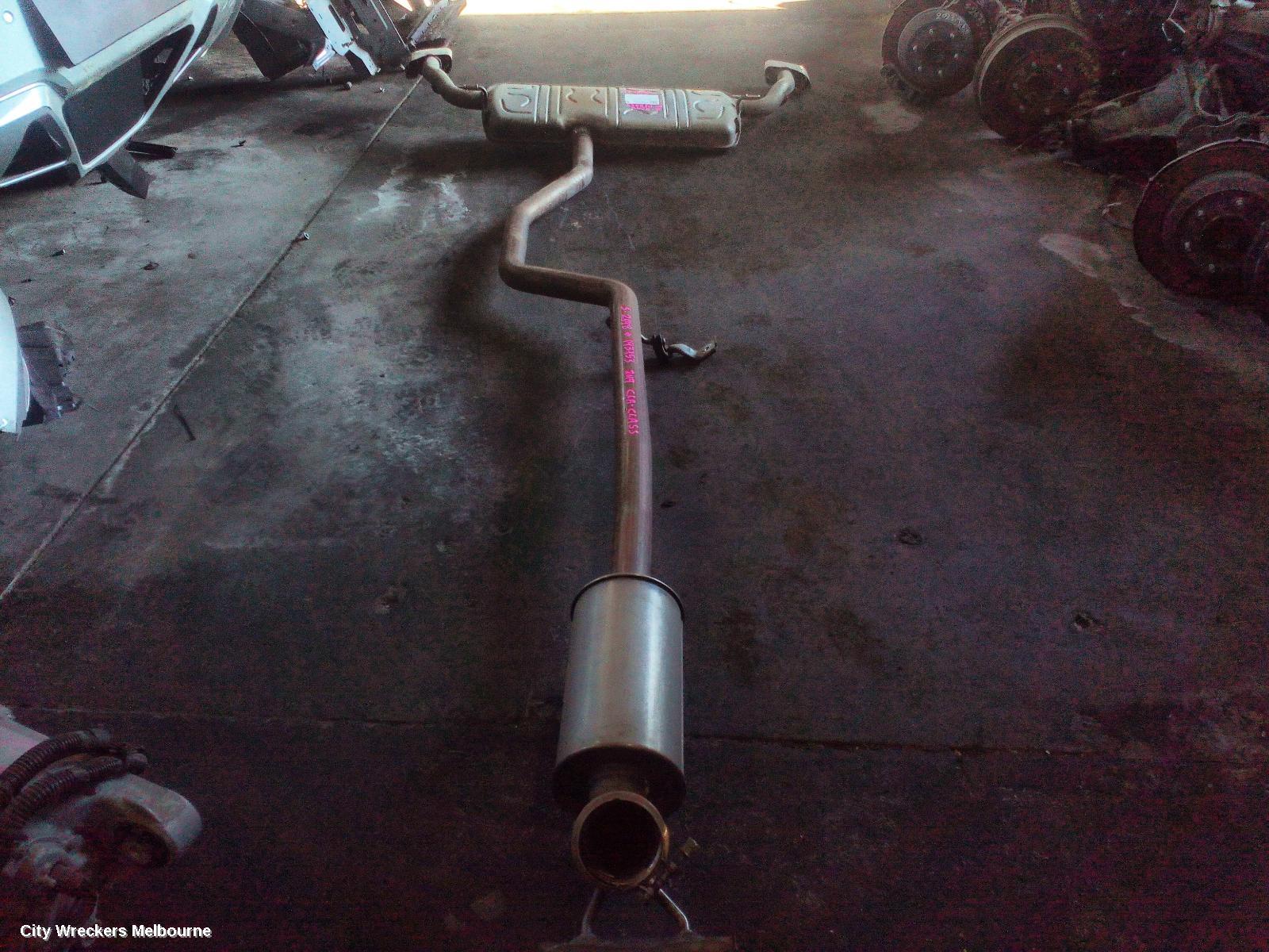 MERCEDES CLA CLASS EXHAUST SYSTEM, C117, 10/2013 - 02/2019
