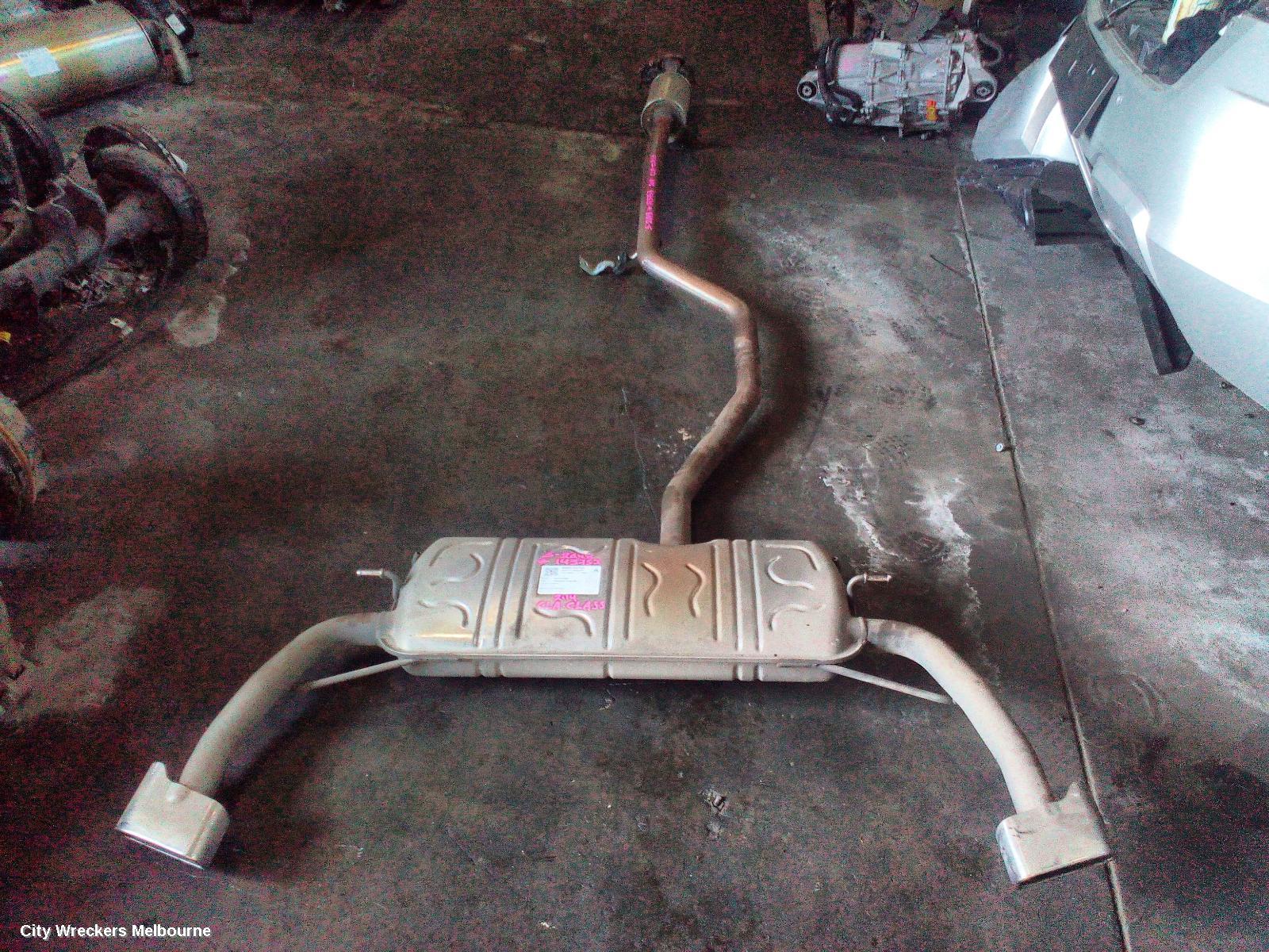 MERCEDES CLA CLASS EXHAUST SYSTEM, C117, 10/2013 - 02/2019