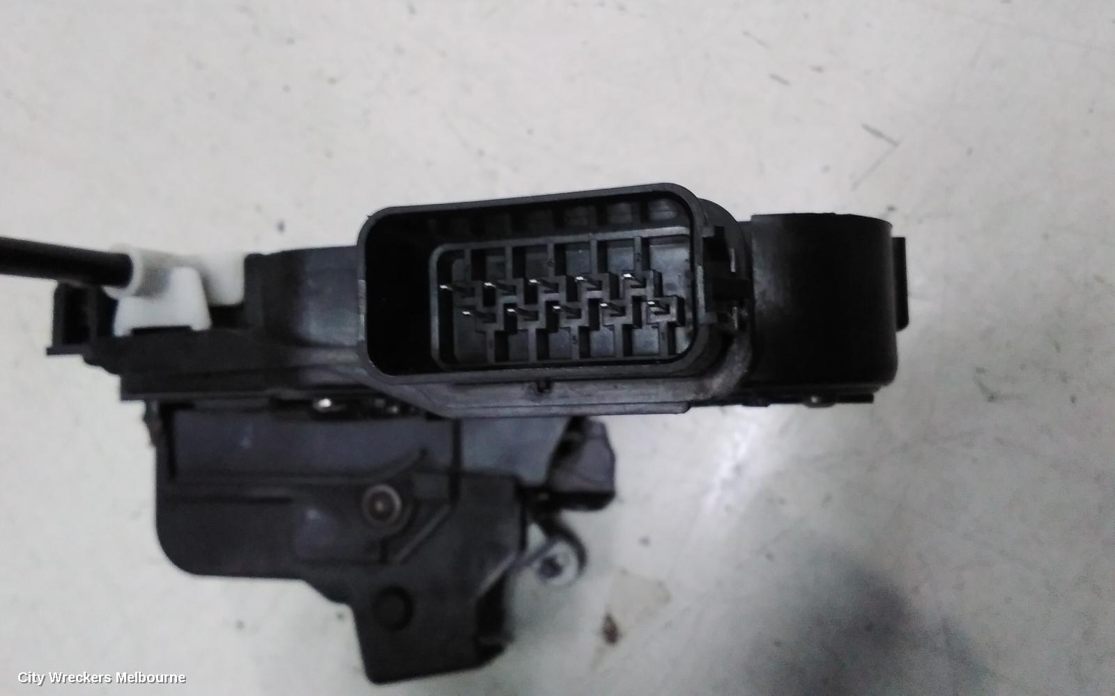 LAND ROVER RANGEROVER EVOQUE DOOR/BOOT/GATE LOCK, RIGHT FRONT DOOR LOCK, L538, W/ KEYLESS START TYPE (ONE WIRE PLUG), 11/2011 - 01/2019