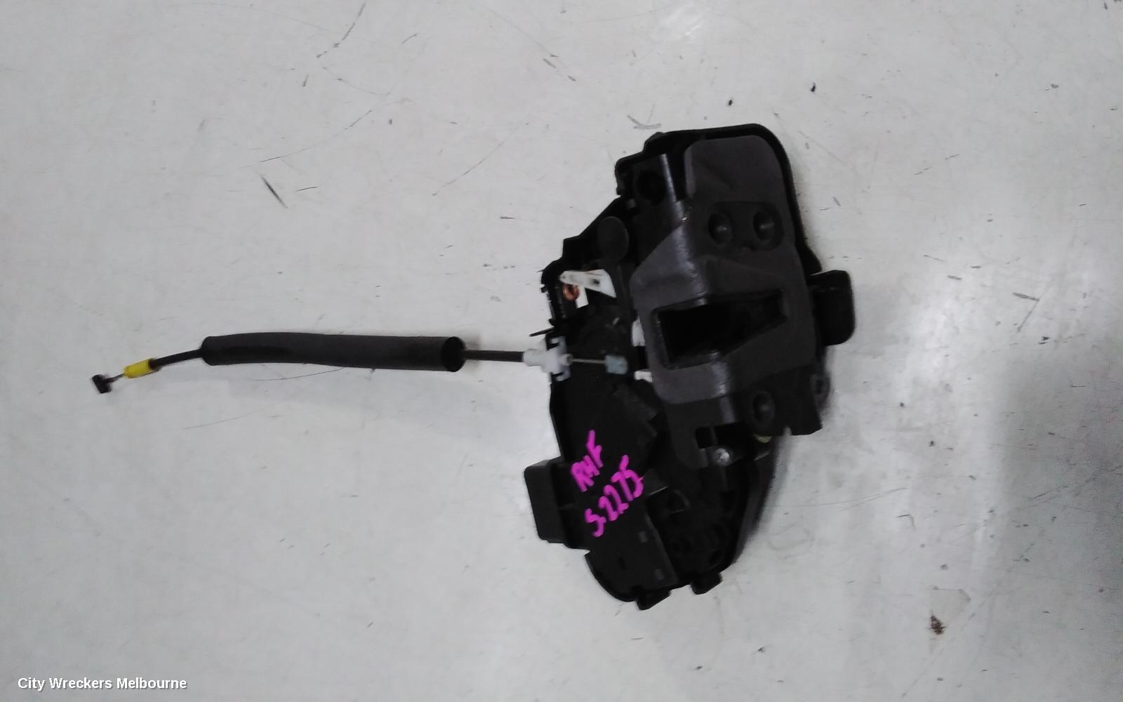 LAND ROVER RANGEROVER EVOQUE DOOR/BOOT/GATE LOCK, RIGHT FRONT DOOR LOCK, L538, W/ KEYLESS START TYPE (ONE WIRE PLUG), 11/2011 - 01/2019