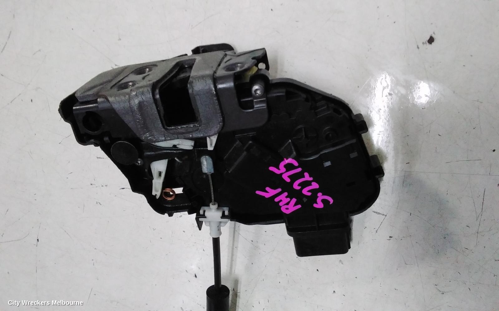 LAND ROVER RANGEROVER EVOQUE DOOR/BOOT/GATE LOCK, RIGHT FRONT DOOR LOCK, L538, W/ KEYLESS START TYPE (ONE WIRE PLUG), 11/2011 - 01/2019