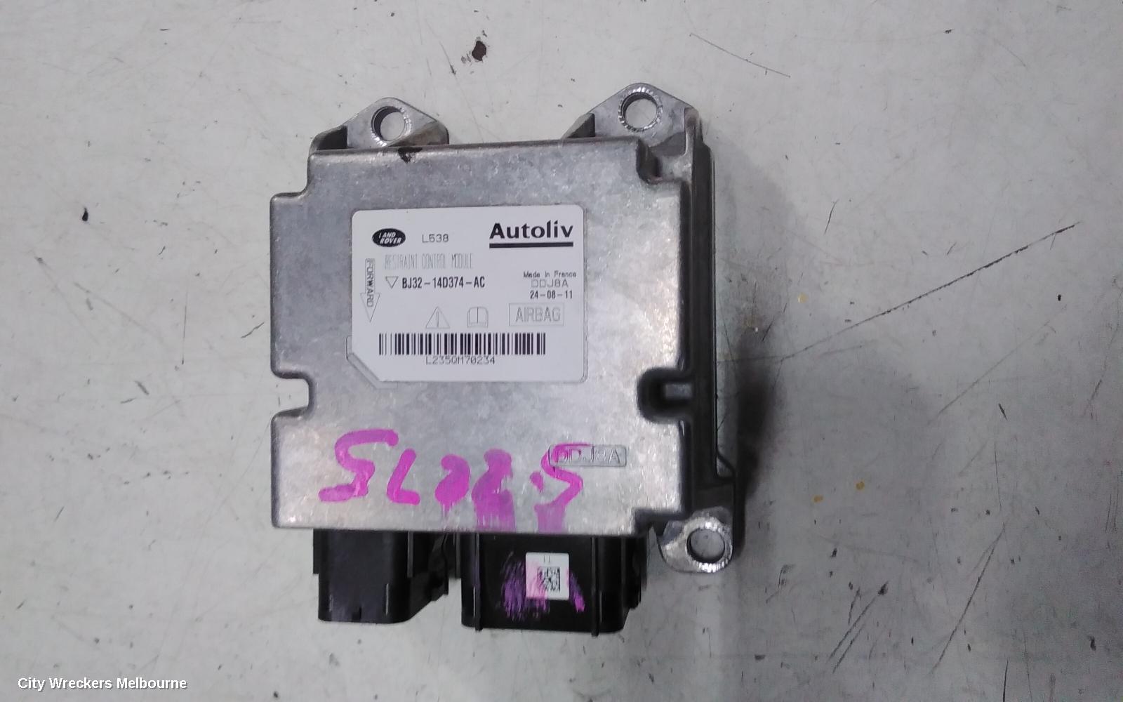 LAND ROVER RANGEROVER EVOQUE AIRBAG MODULE/SENSOR, MODULE, L538, 11/2011 - 01/2019