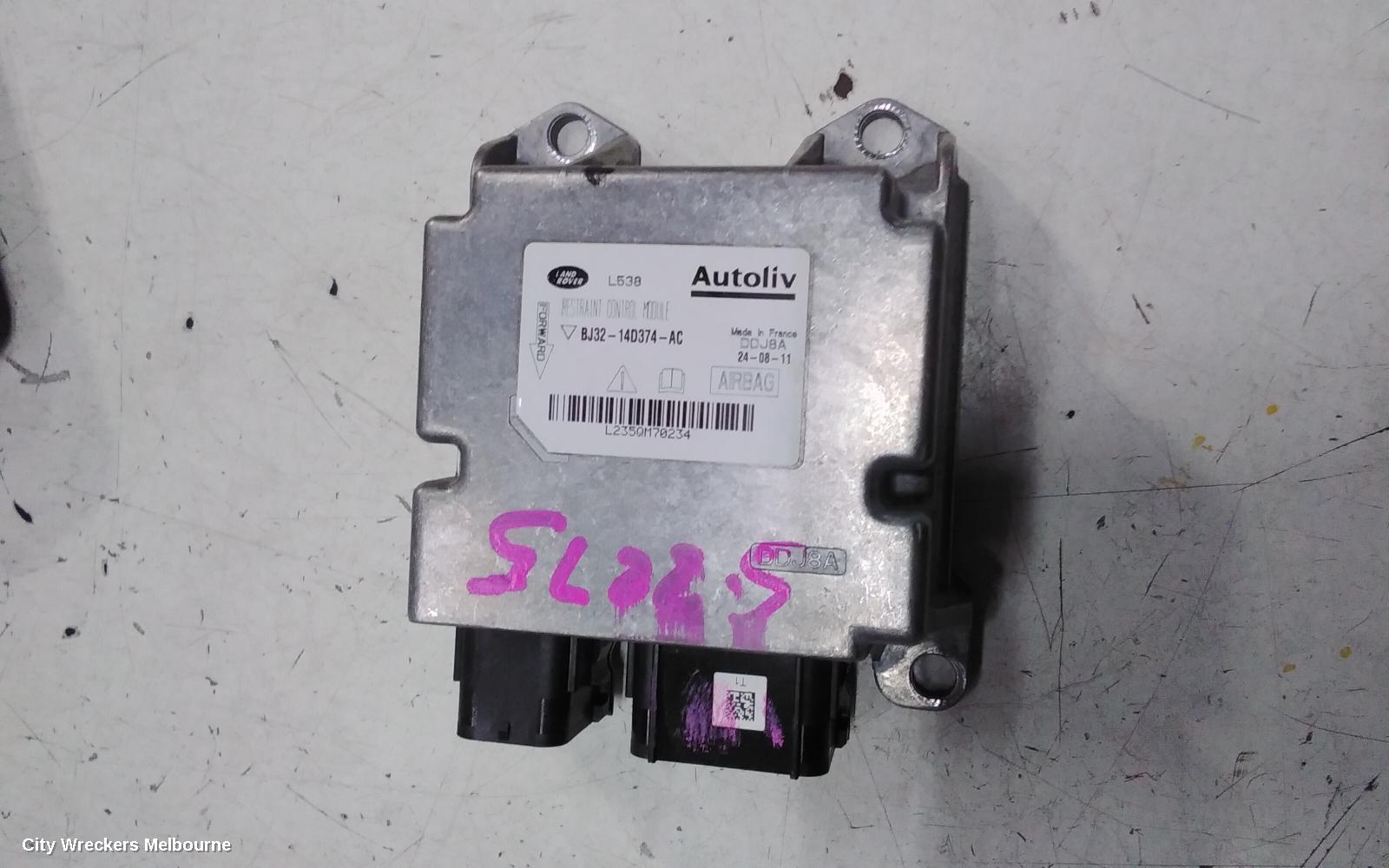 LAND ROVER RANGEROVER EVOQUE AIRBAG MODULE/SENSOR, MODULE, L538, 11/2011 - 01/2019