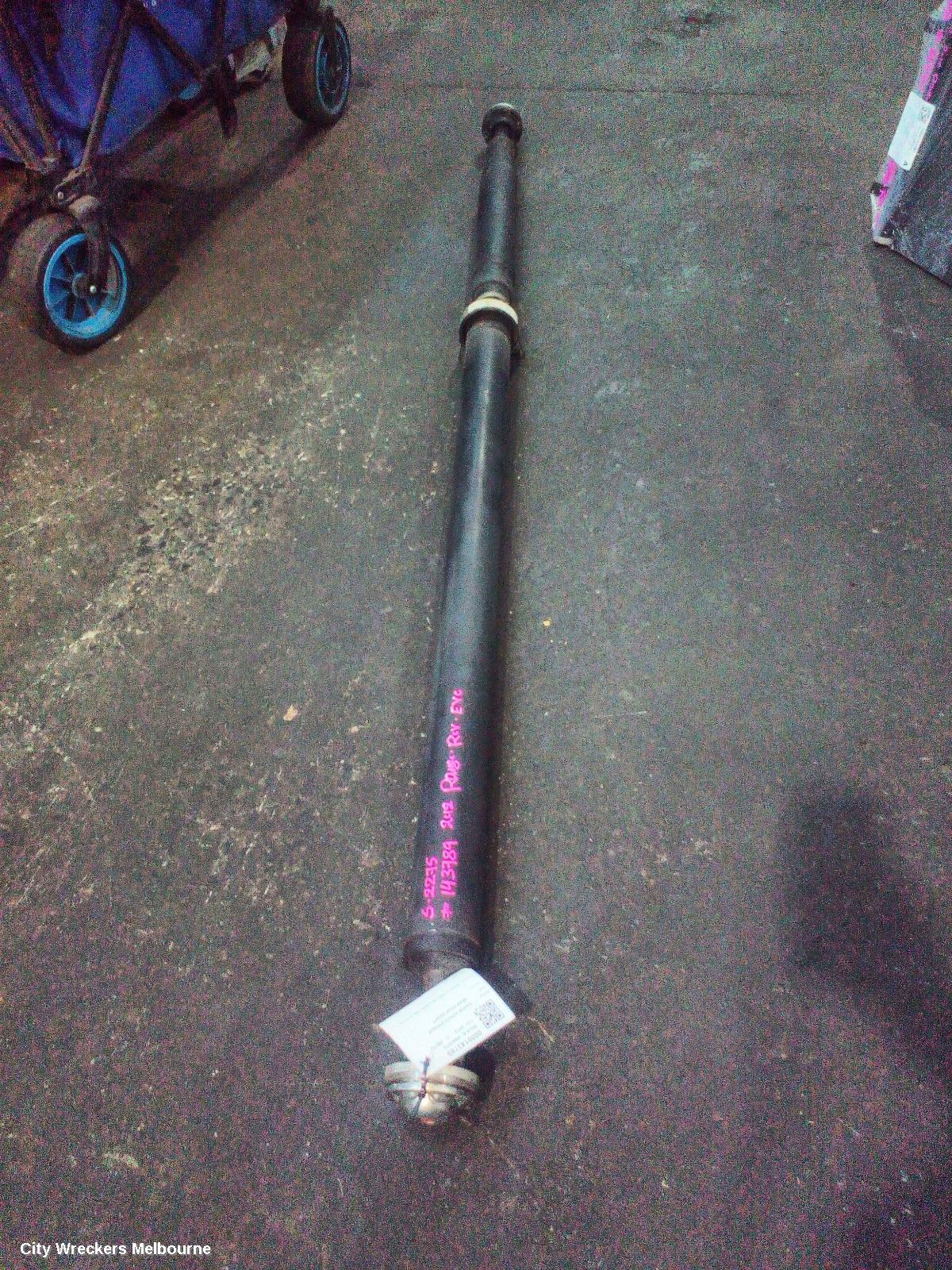 LAND ROVER RANGEROVER EVOQUE REAR DRIVE SHAFT, PETROL, 2.0, AUTO T/M, 6 SPEED, L538, 11/2011 - 01/2019
