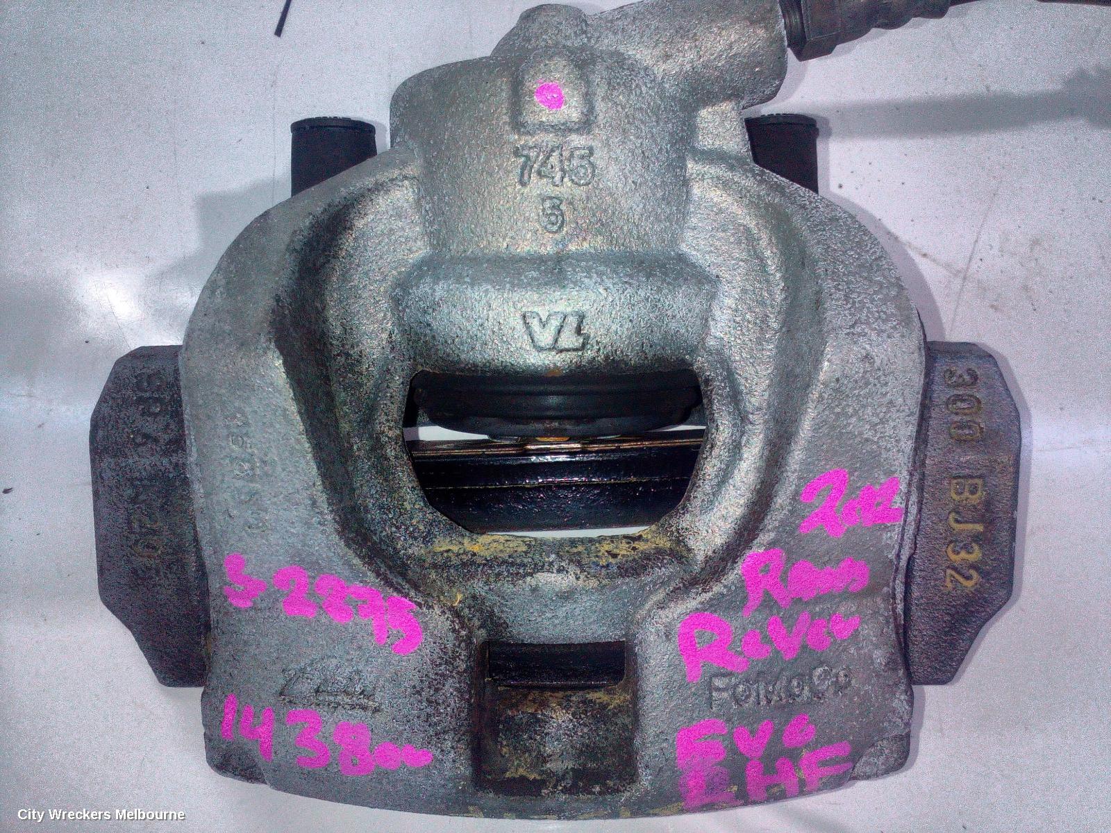 LAND ROVER RANGEROVER EVOQUE CALIPER, LH FRONT, L538, 325MM, 11/2011 - 01/2019