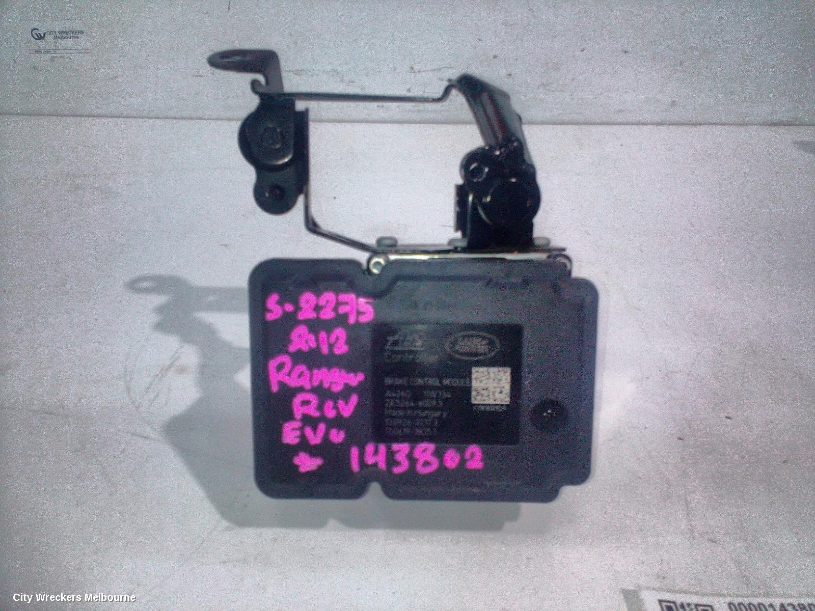LAND ROVER RANGEROVER EVOQUE ABS PUMP/MODULATOR, L538, 11/2011 - 01/2019