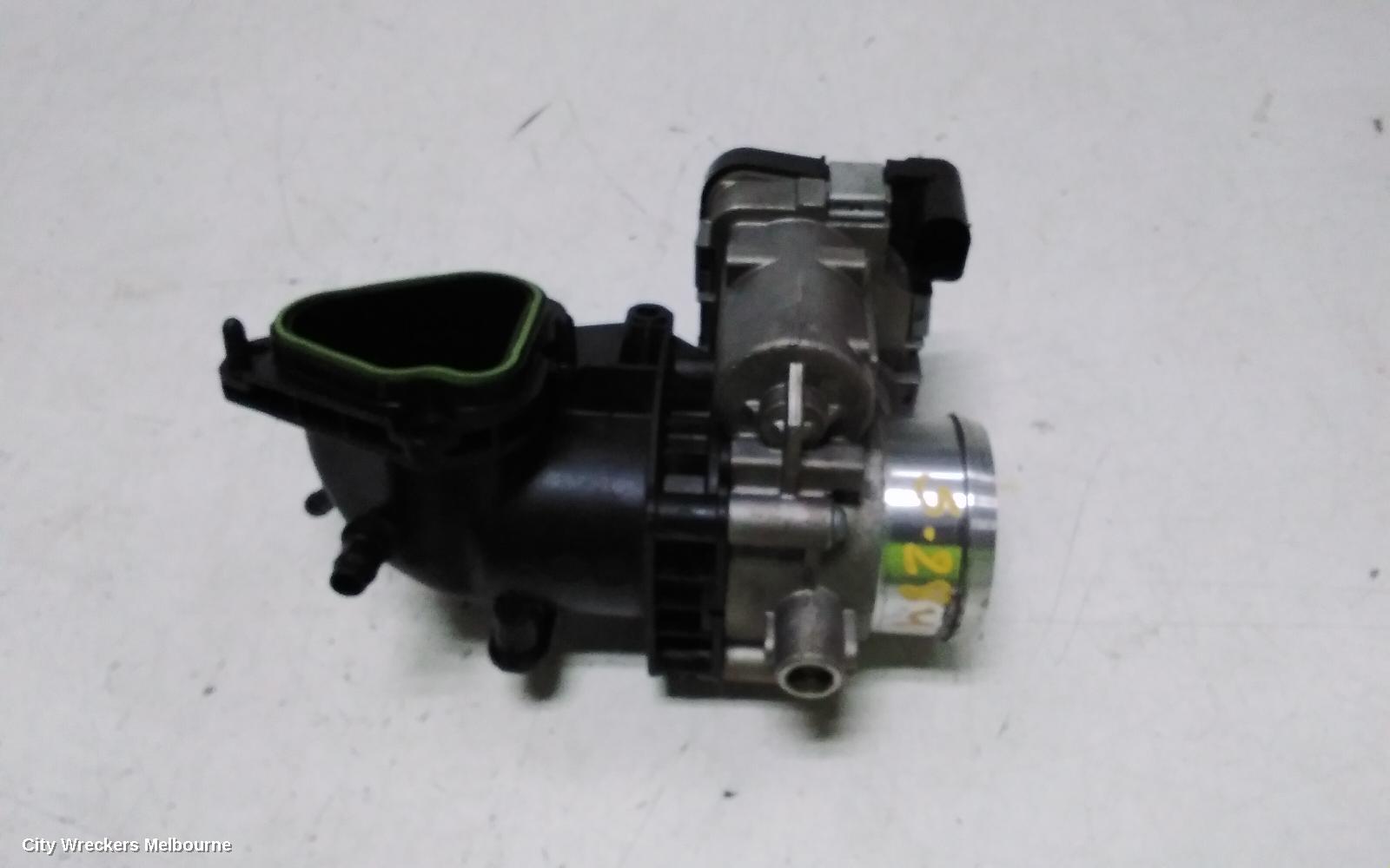 VOLKSWAGEN GOLF THROTTLE BODY, 1.4, PETROL, CAVD/CTHD CODE, GEN 6, 10/2008 - 01/2016
