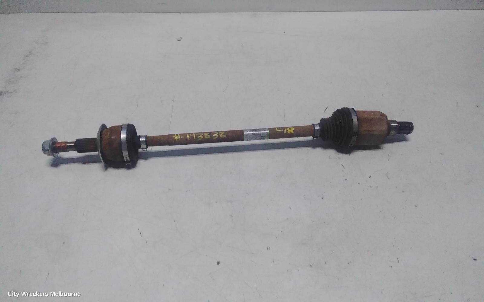FORD ENDURA LEFT DRIVESHAFT, CA, REAR, AUTO, AWD, DIESEL, 2.0, TURBO, 09/2018 - 06/2020