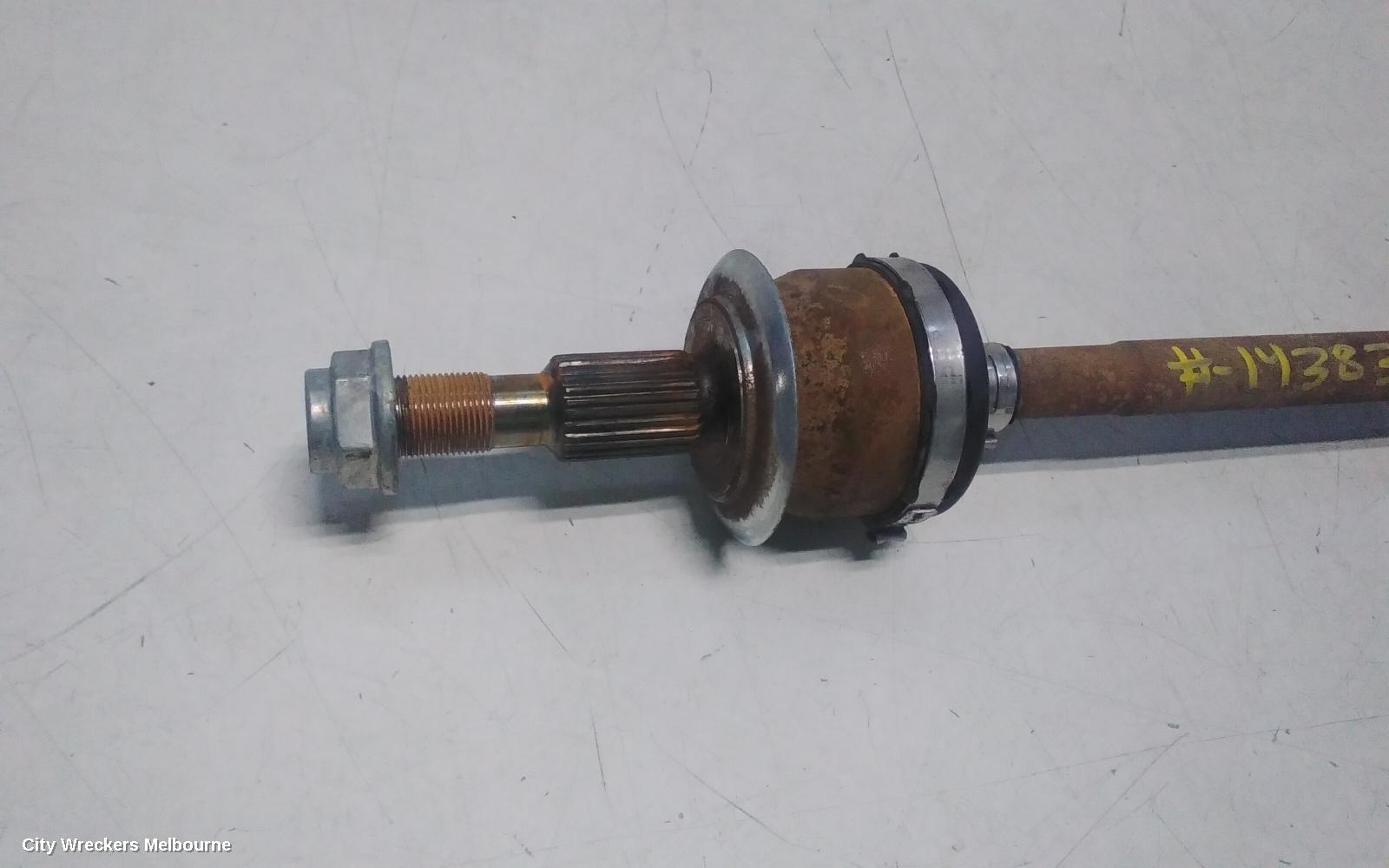 FORD ENDURA LEFT DRIVESHAFT, CA, REAR, AUTO, AWD, DIESEL, 2.0, TURBO, 09/2018 - 06/2020