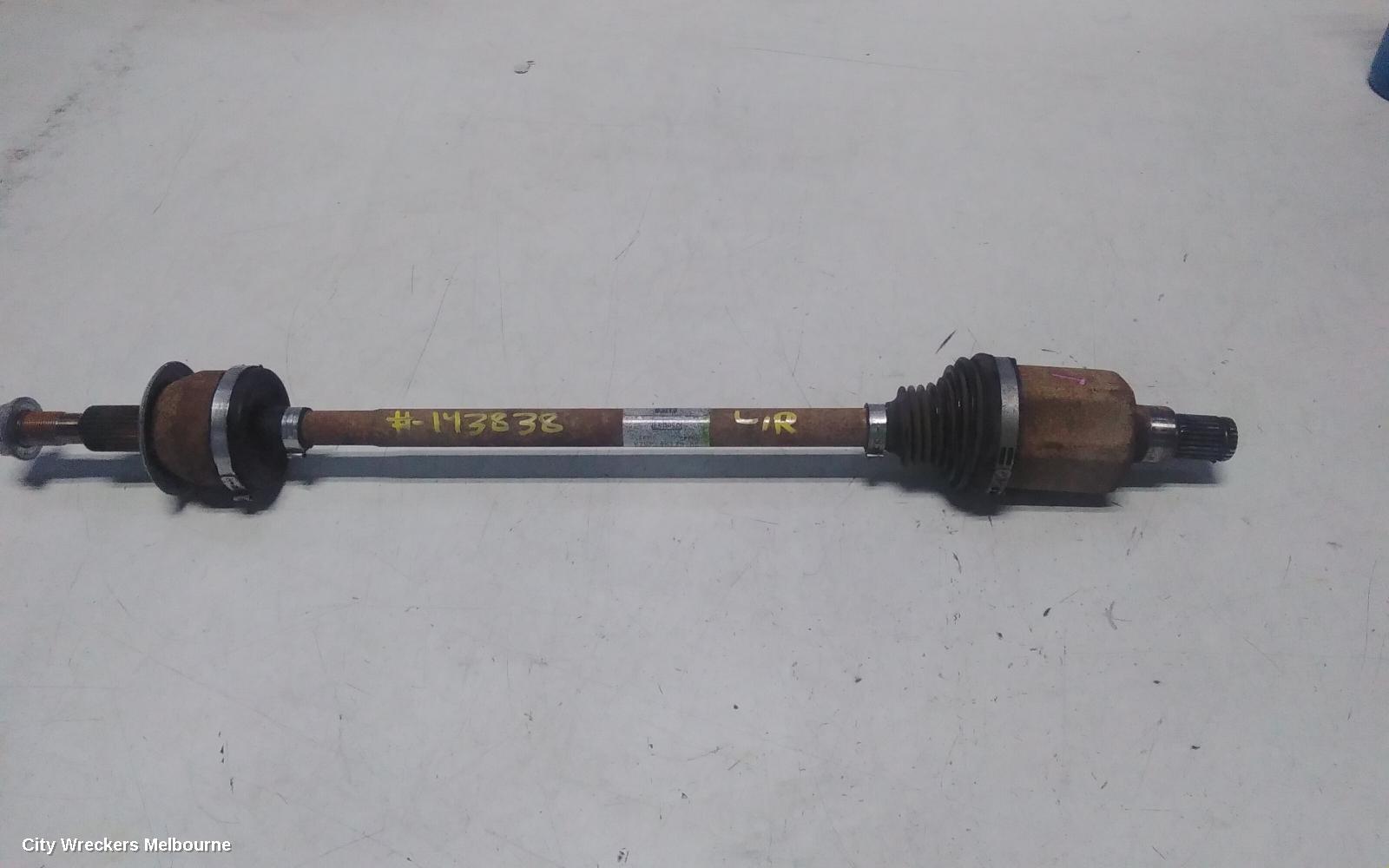 FORD ENDURA LEFT DRIVESHAFT, CA, REAR, AUTO, AWD, DIESEL, 2.0, TURBO, 09/2018 - 06/2020