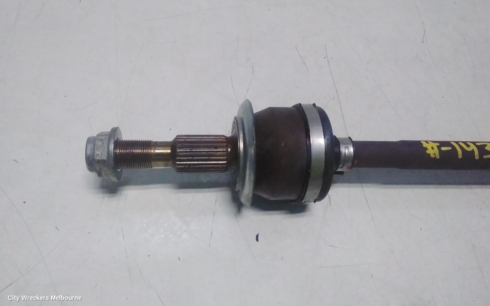 FORD ENDURA RIGHT DRIVESHAFT, CA, REAR, AUTO, AWD, DIESEL, 2.0, TURBO, 09/2018 - 06/2020