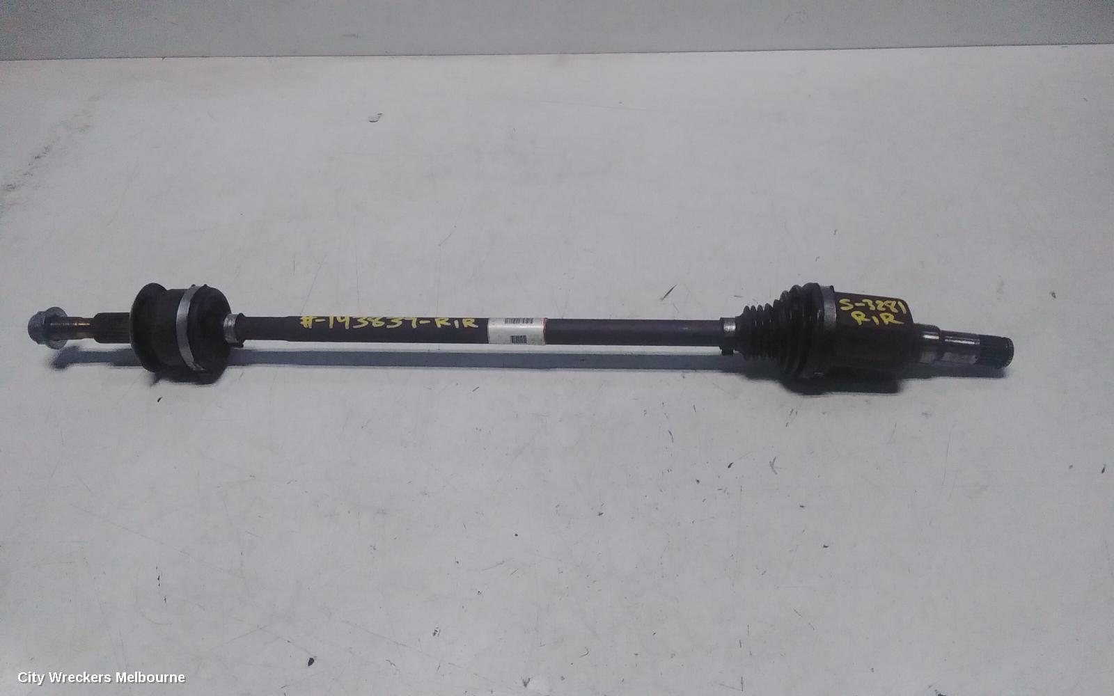 FORD ENDURA RIGHT DRIVESHAFT, CA, REAR, AUTO, AWD, DIESEL, 2.0, TURBO, 09/2018 - 06/2020