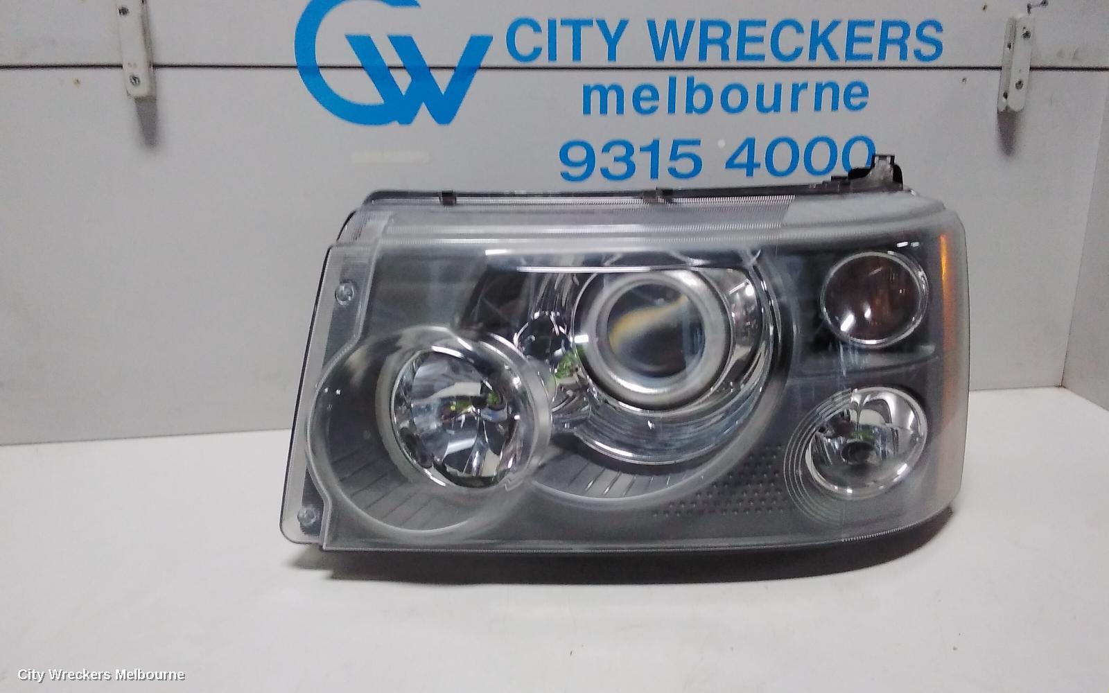 LAND ROVER RANGEROVER SPORT LEFT HEADLAMP, L320, XENON, ADAPTIVE TYPE, 08/2005 - 09/2009