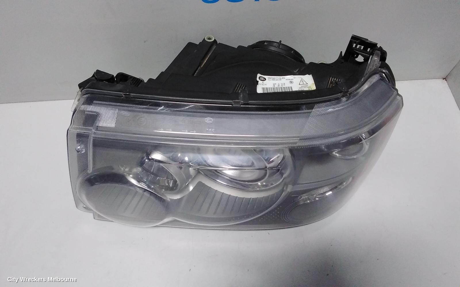 LAND ROVER RANGEROVER SPORT LEFT HEADLAMP, L320, XENON, ADAPTIVE TYPE, 08/2005 - 09/2009