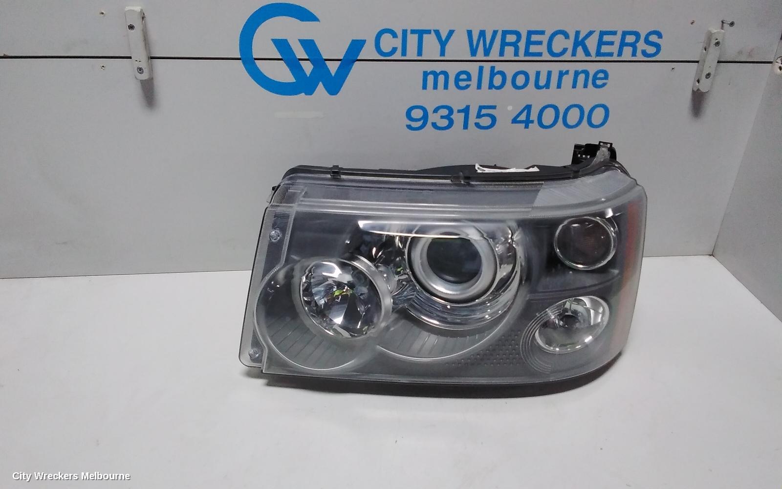 LAND ROVER RANGEROVER SPORT LEFT HEADLAMP, L320, XENON, ADAPTIVE TYPE, 08/2005 - 09/2009