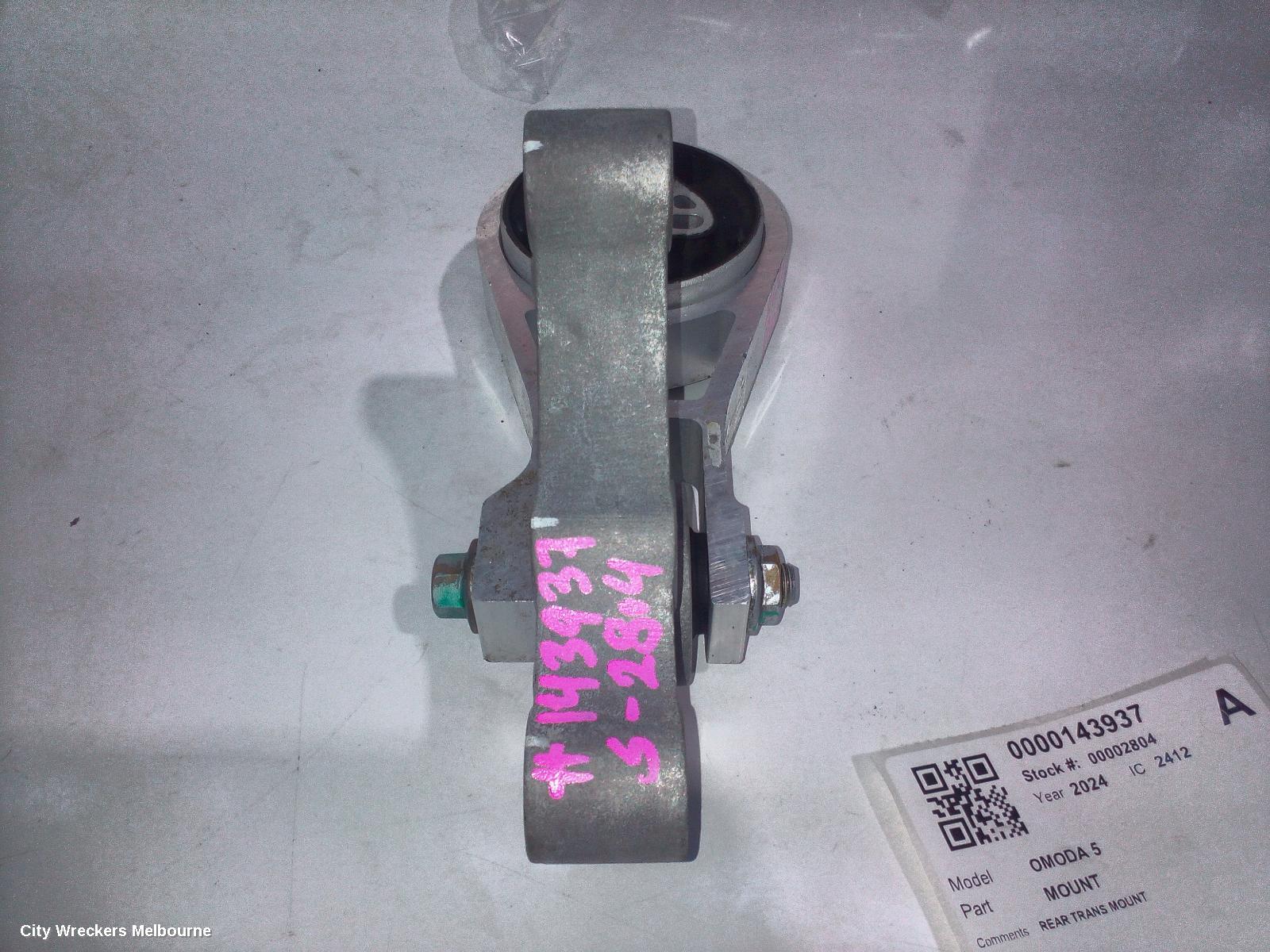 CHERY OMODA 5 MOUNT, T34/T19C, 12/2022 ONWARDS
