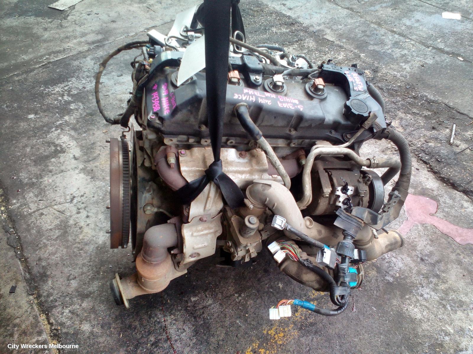 TOYOTA HIACE ENGINE, DIESEL, 3.0, 1KD-FTV, TURBO, KDH, 12/2013 - 05/2016
