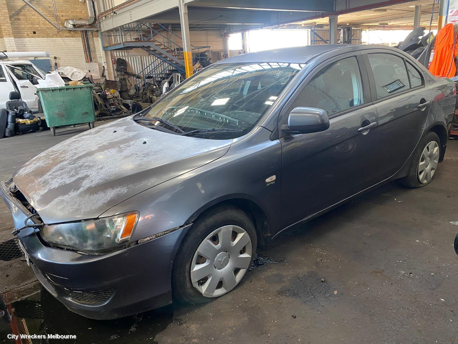 MITSUBISHI LANCER LEFT FRONT DOOR, CJ, SEDAN/HATCH, 07/2007 - 10/2015