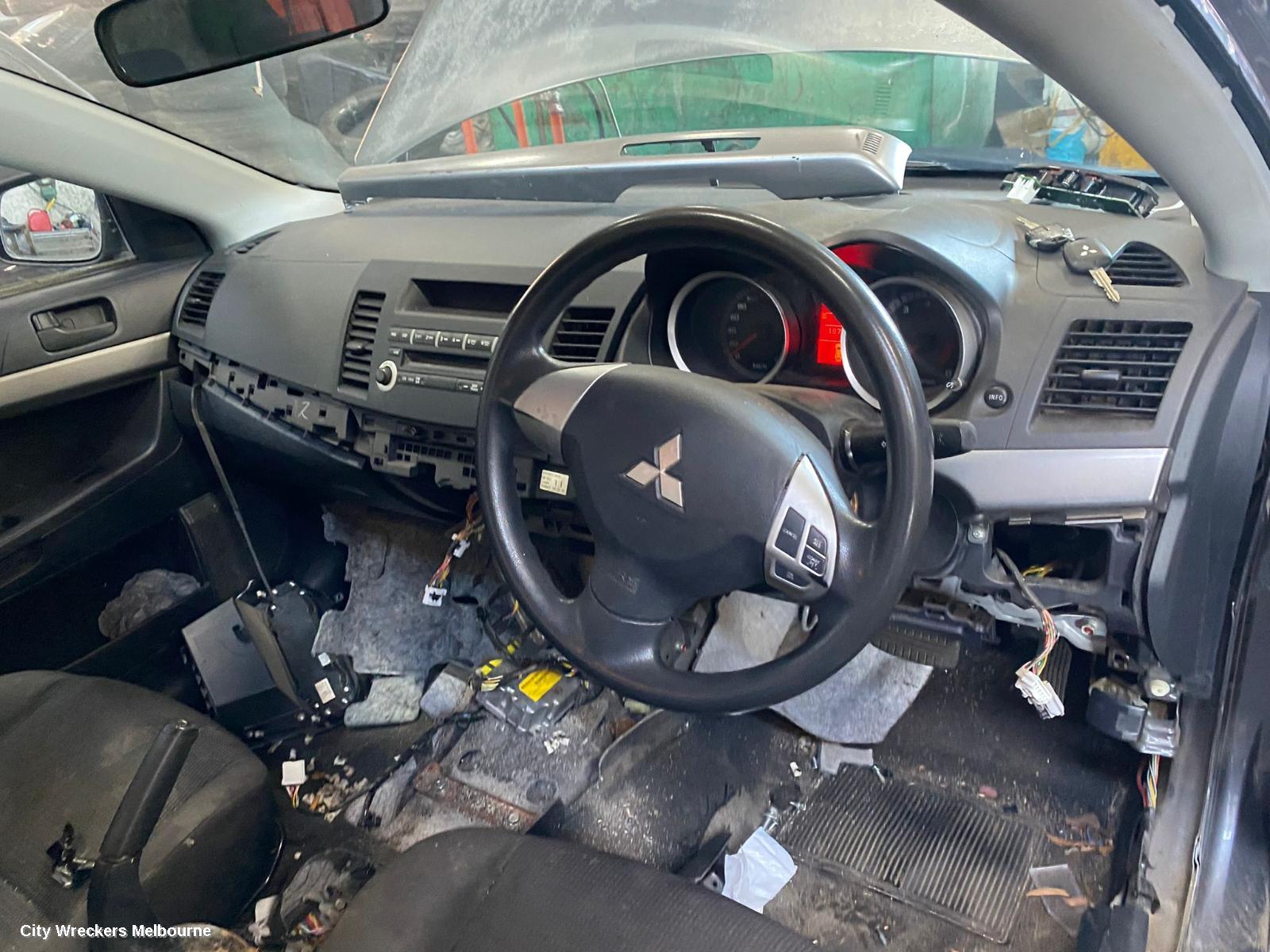 MITSUBISHI LANCER LEFT FRONT DOOR, CJ, SEDAN/HATCH, 07/2007 - 10/2015