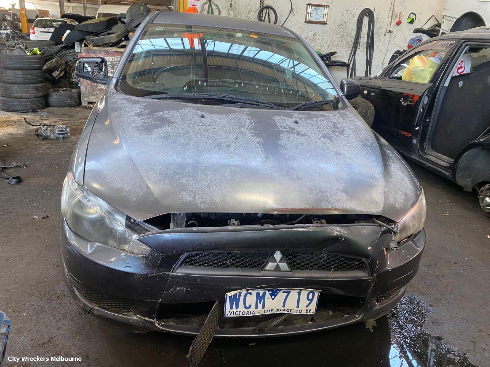 MITSUBISHI LANCER LEFT FRONT DOOR, CJ, SEDAN/HATCH, 07/2007 - 10/2015