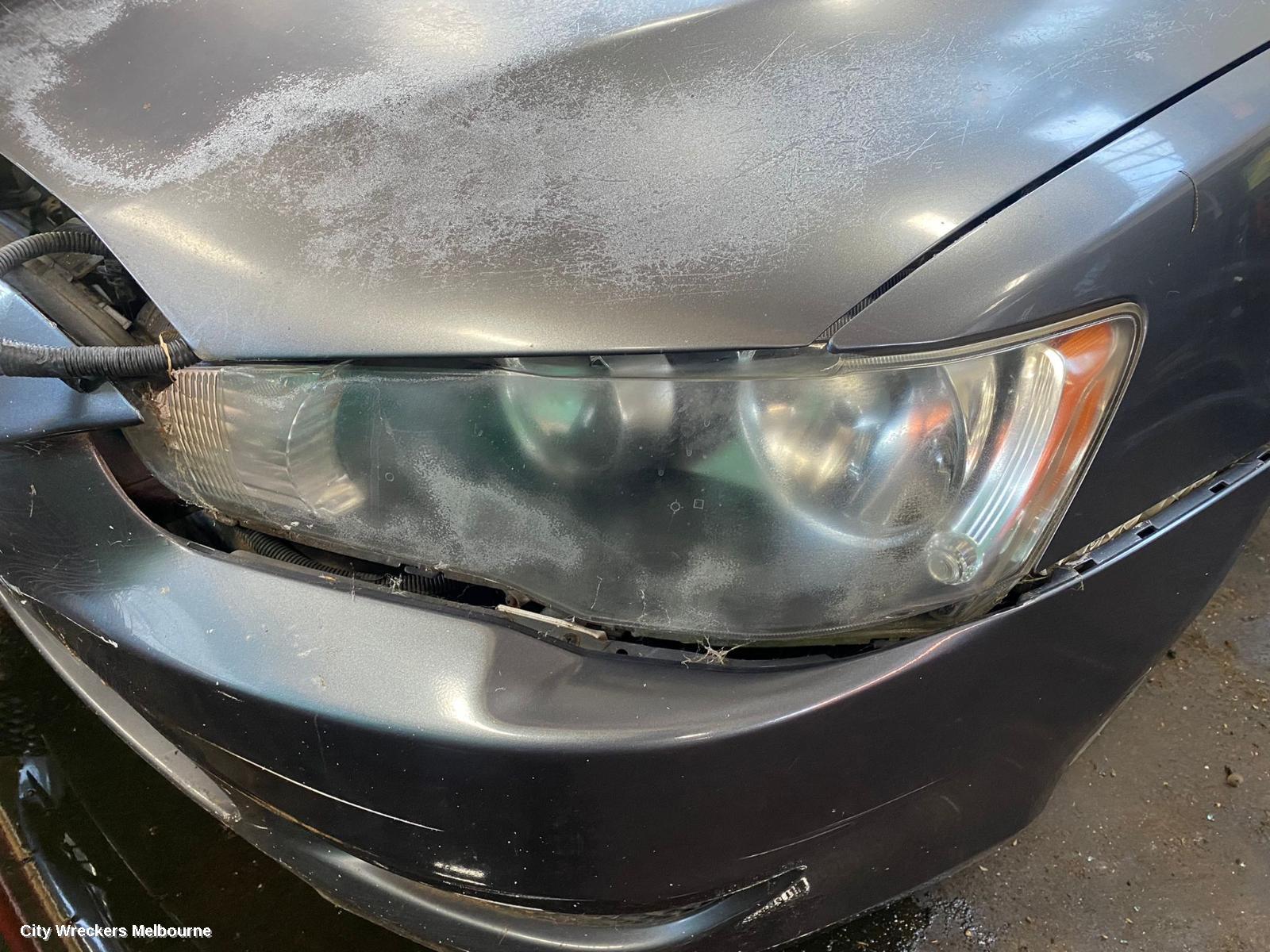 MITSUBISHI LANCER LEFT FRONT DOOR, CJ, SEDAN/HATCH, 07/2007 - 10/2015