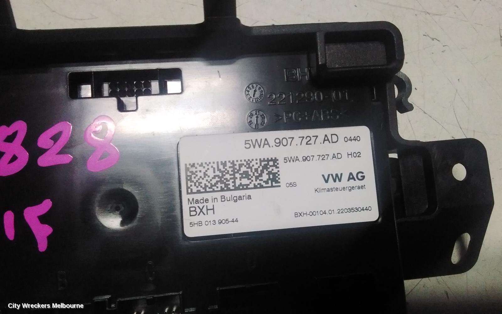 VOLKSWAGEN GOLF, GEN 8, 09/2020 ONWARDS, 5WA907727AD ELECTRONIC MODULE : 144001