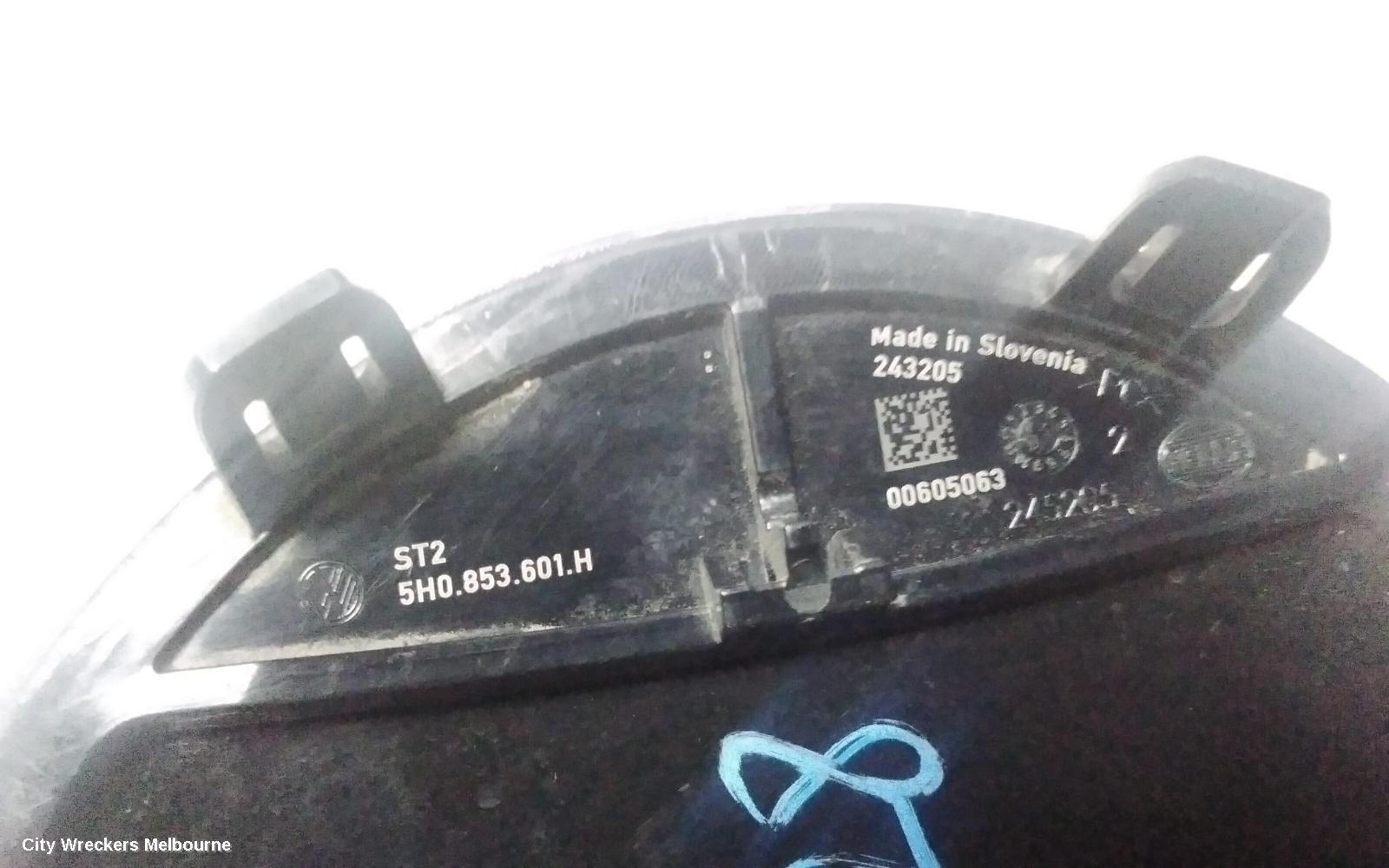 VOLKSWAGEN GOLF BADGE, GEN 8, 09/2020 ONWARDS