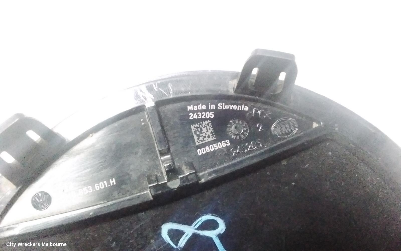 VOLKSWAGEN GOLF BADGE, GEN 8, 09/2020 ONWARDS