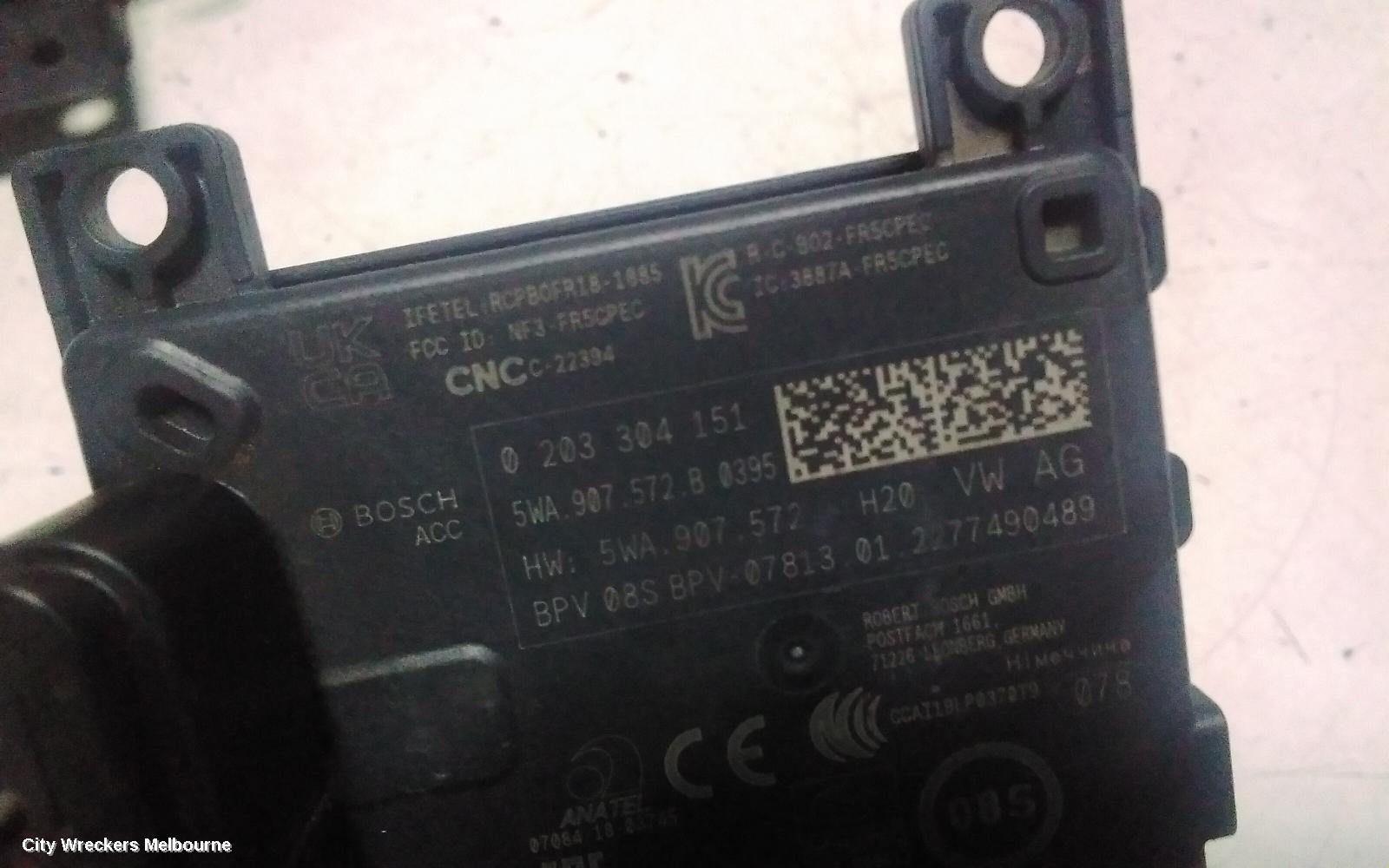VOLKSWAGEN GOLF REVERSE CAMERA, GEN 8, FRONT RADAR SENSOR (GRILLE MOUNTED), 09/2020 ONWARDS