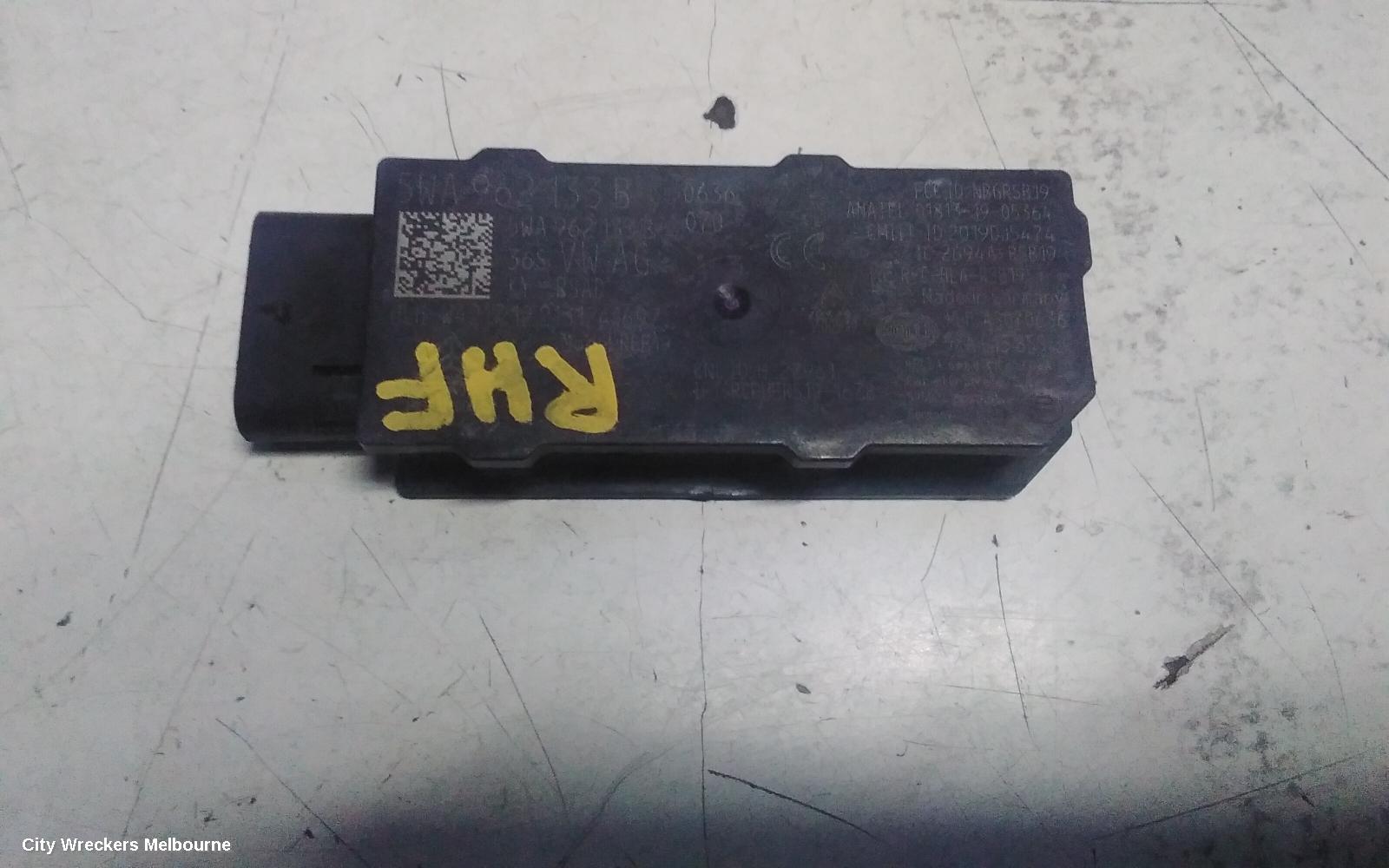 VOLKSWAGEN GOLF, GEN 8, 09/2020 ONWARDS, 5WA962133B KEYLESS ENTRY KESSY AERIAL 5WA962133B: 144006