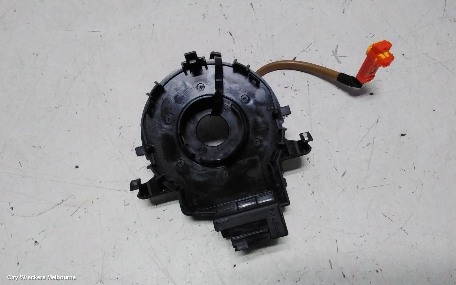 TOYOTA YARIS AIRBAG MODULE/SENSOR, CLOCKSPRING, NCP9#, HATCH, 1 PLUG TYPE, 10/2005 - 07/2011