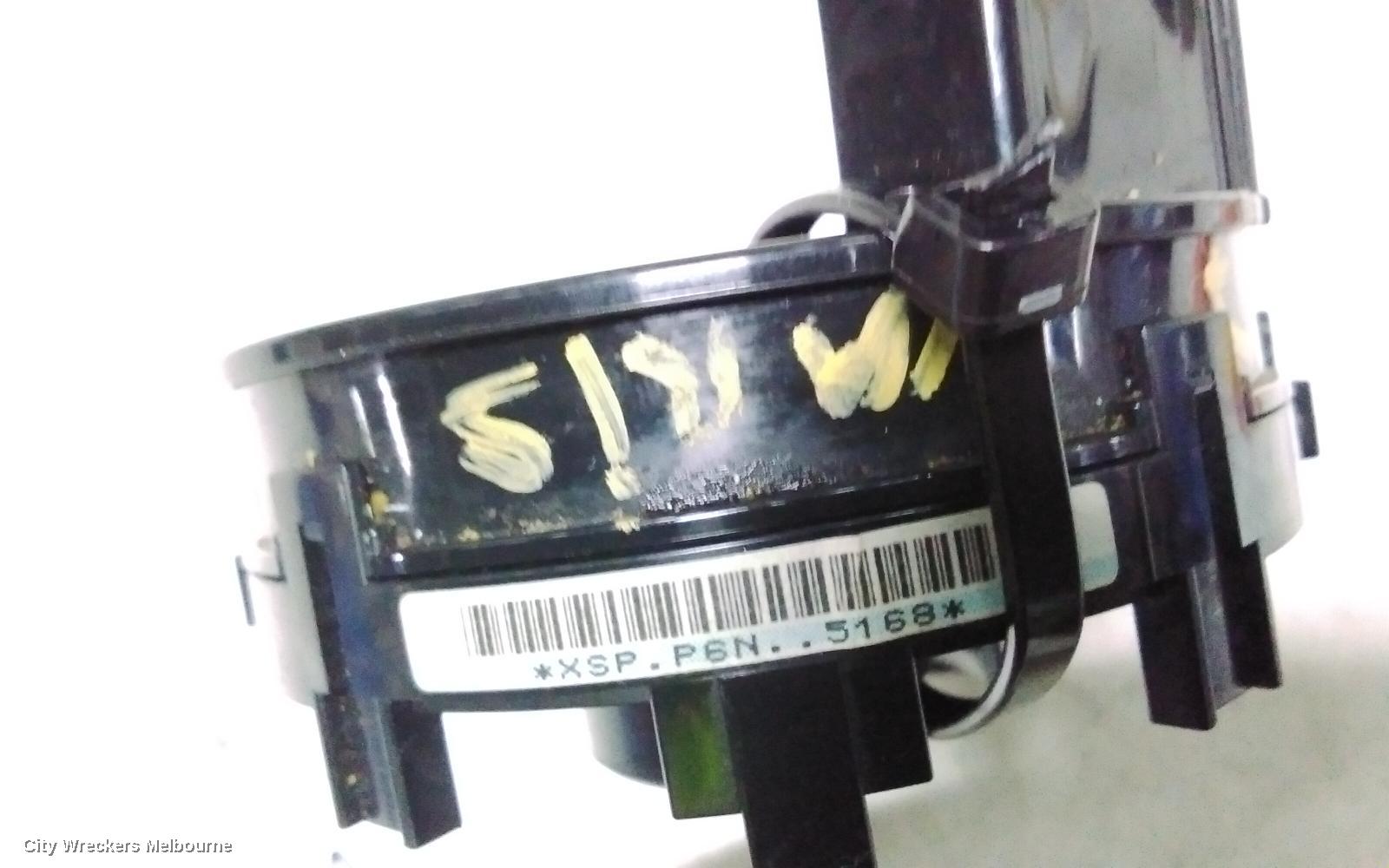 TOYOTA YARIS AIRBAG MODULE/SENSOR, CLOCKSPRING, NCP9#, HATCH, 1 PLUG TYPE, 10/2005 - 07/2011
