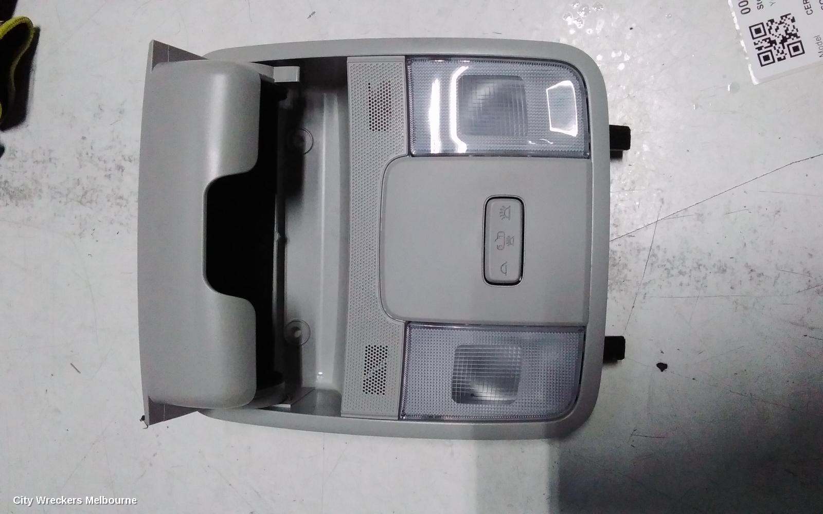 KIA CERATO COURTESY LIGHT, FRONT, NON SUNROOF, W/ SUNGLASS HOLDER TYPE, BD, 04/2018 - 09/2024