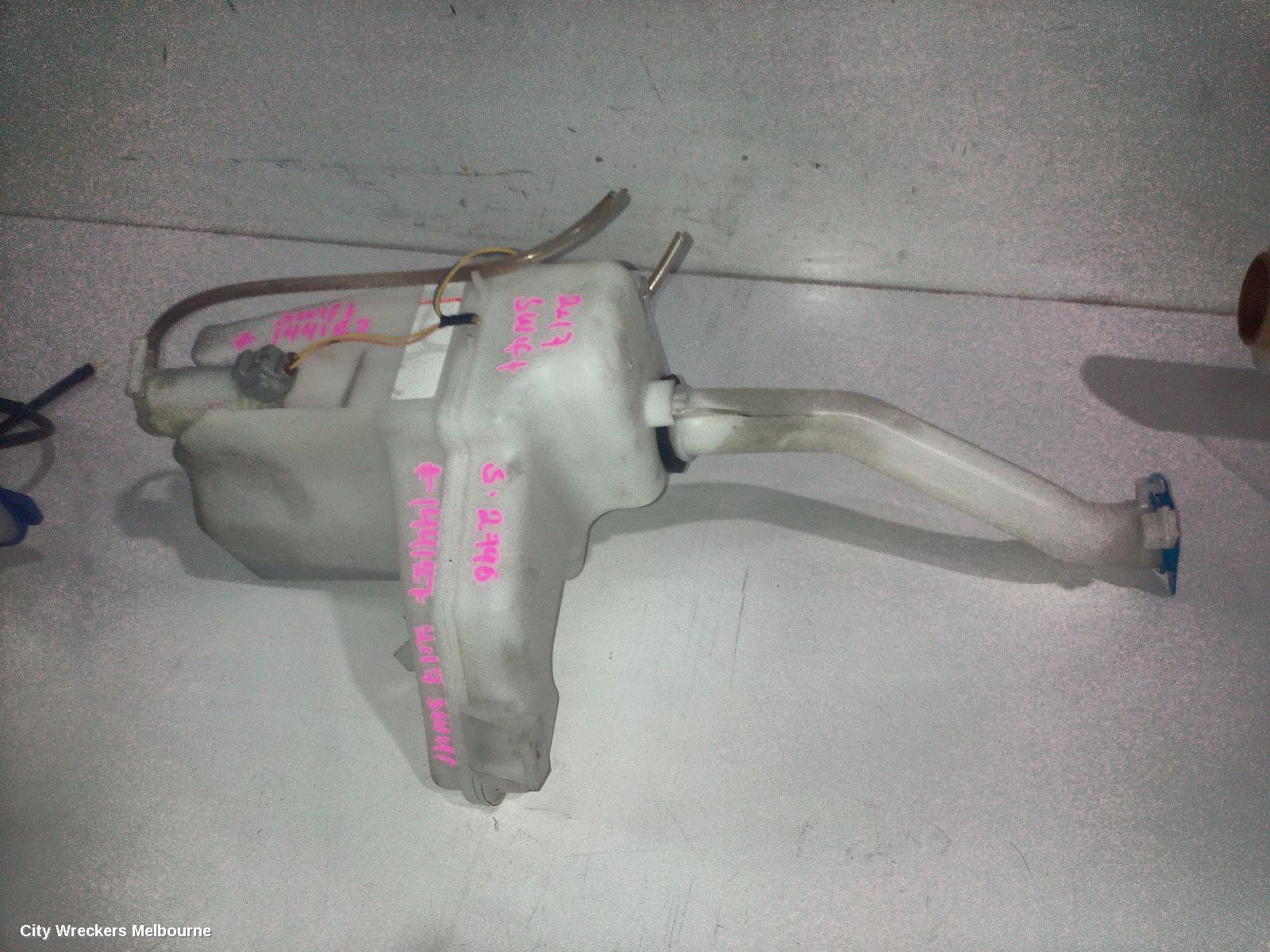 SUZUKI SWIFT WASHER BOTTLE, FZ, NON H/LAMP WASHER (RH SIDE), 08/2010 - 03/2017